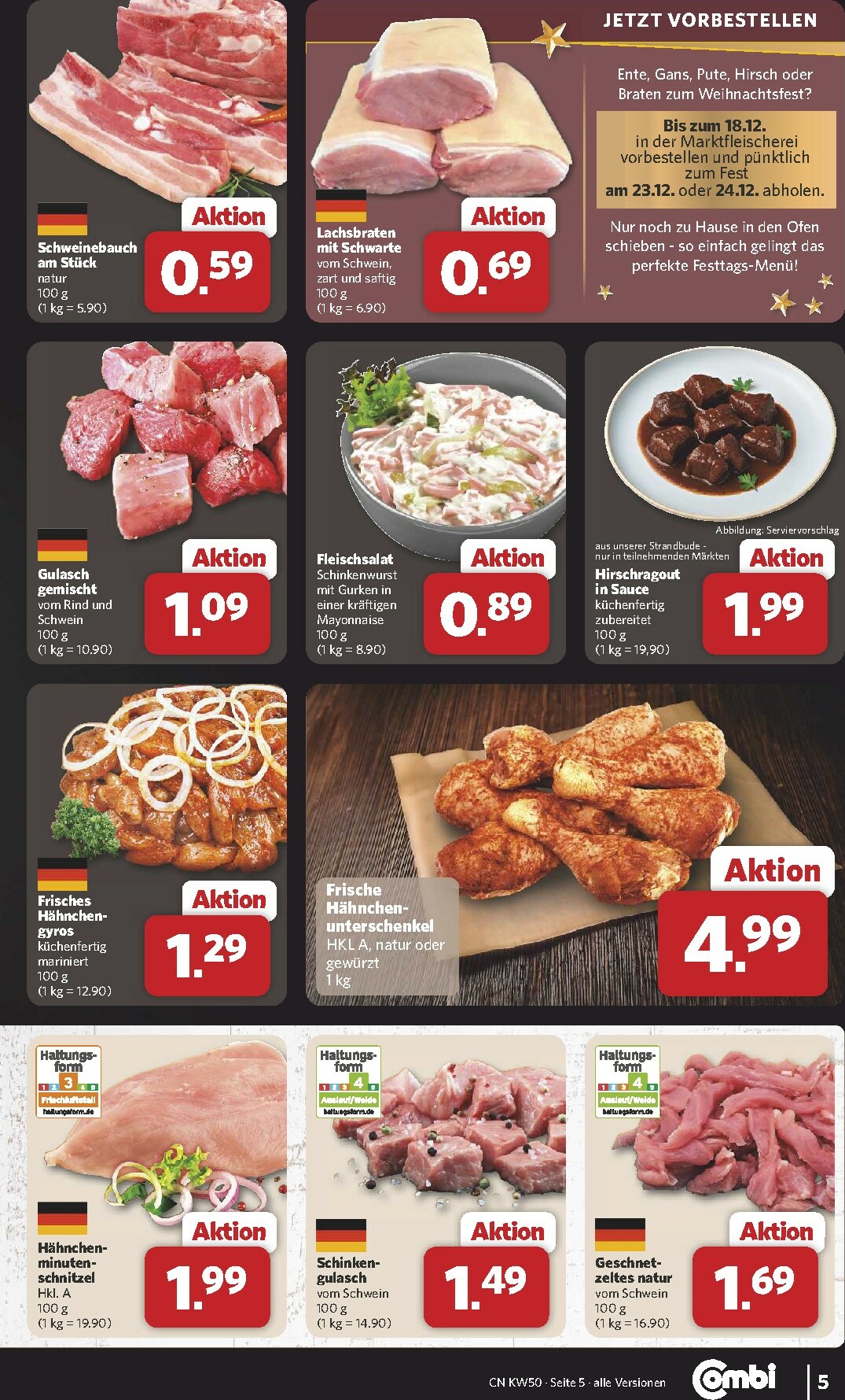 combi - Combi-Prospekt gültig vom 08.12. bis 13.12. - page: 5