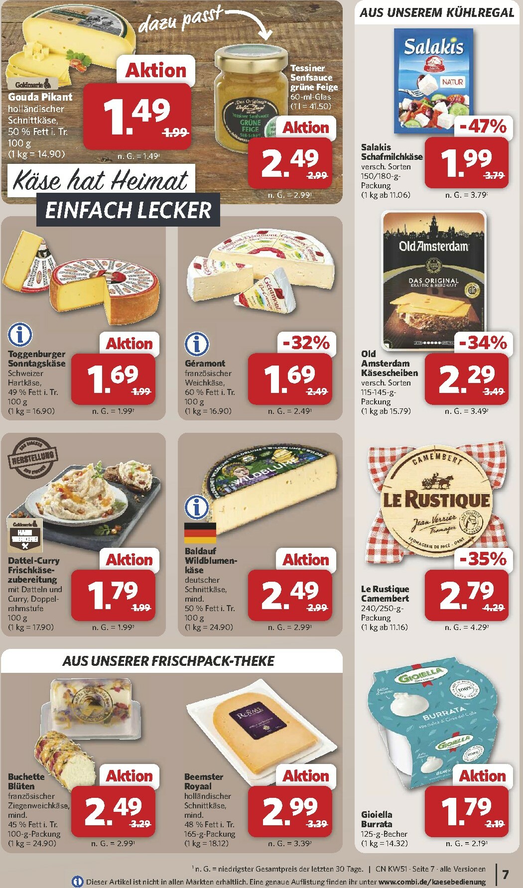 combi - Combi-Prospekt gültig vom 15.12. bis 20.12. - page: 7