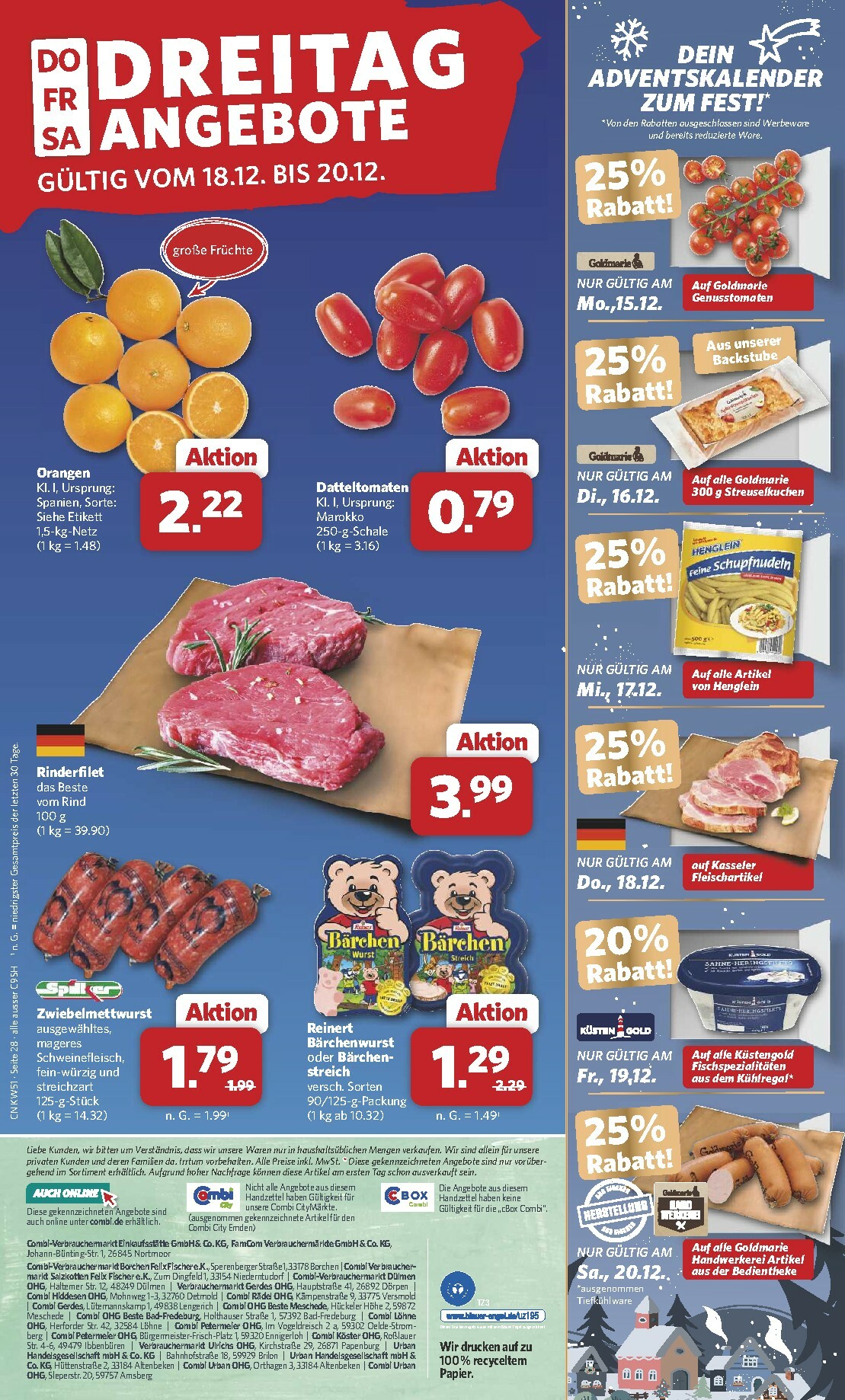 combi - Combi-Prospekt gültig vom 15.12. bis 20.12. - page: 32