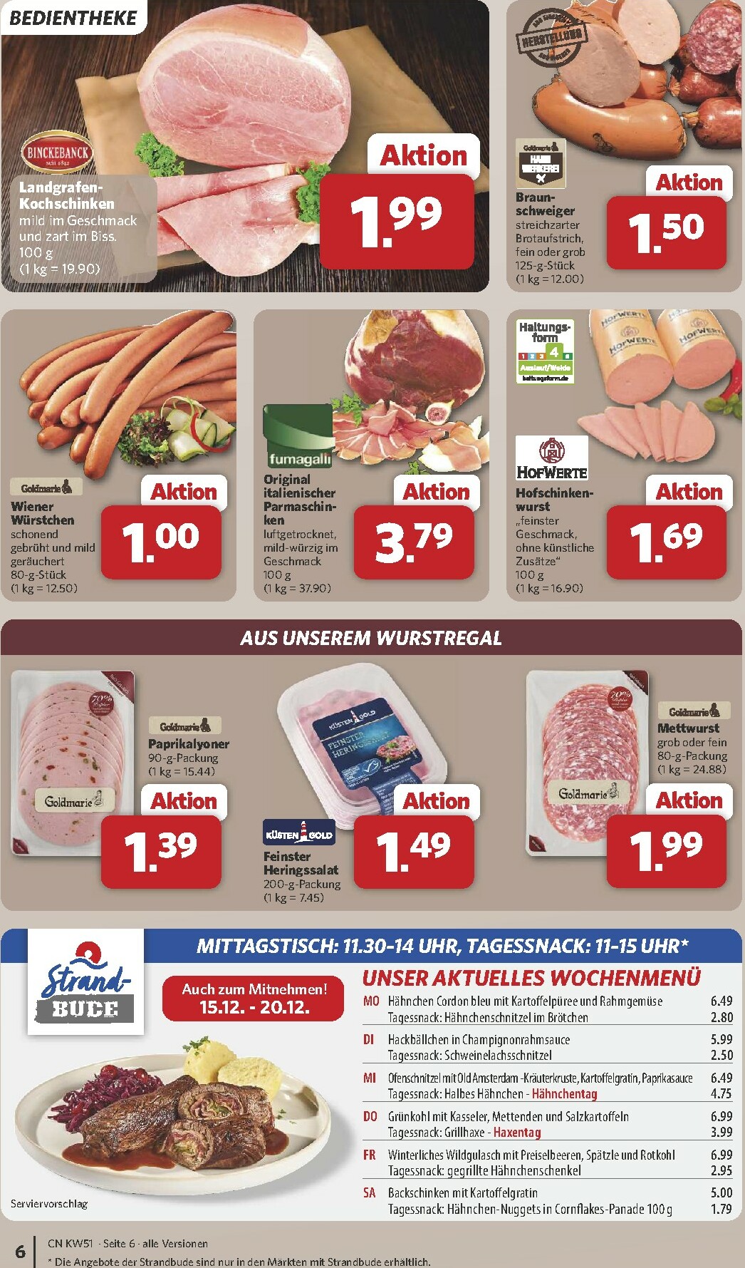 combi - Combi-Prospekt gültig vom 15.12. bis 20.12. - page: 6