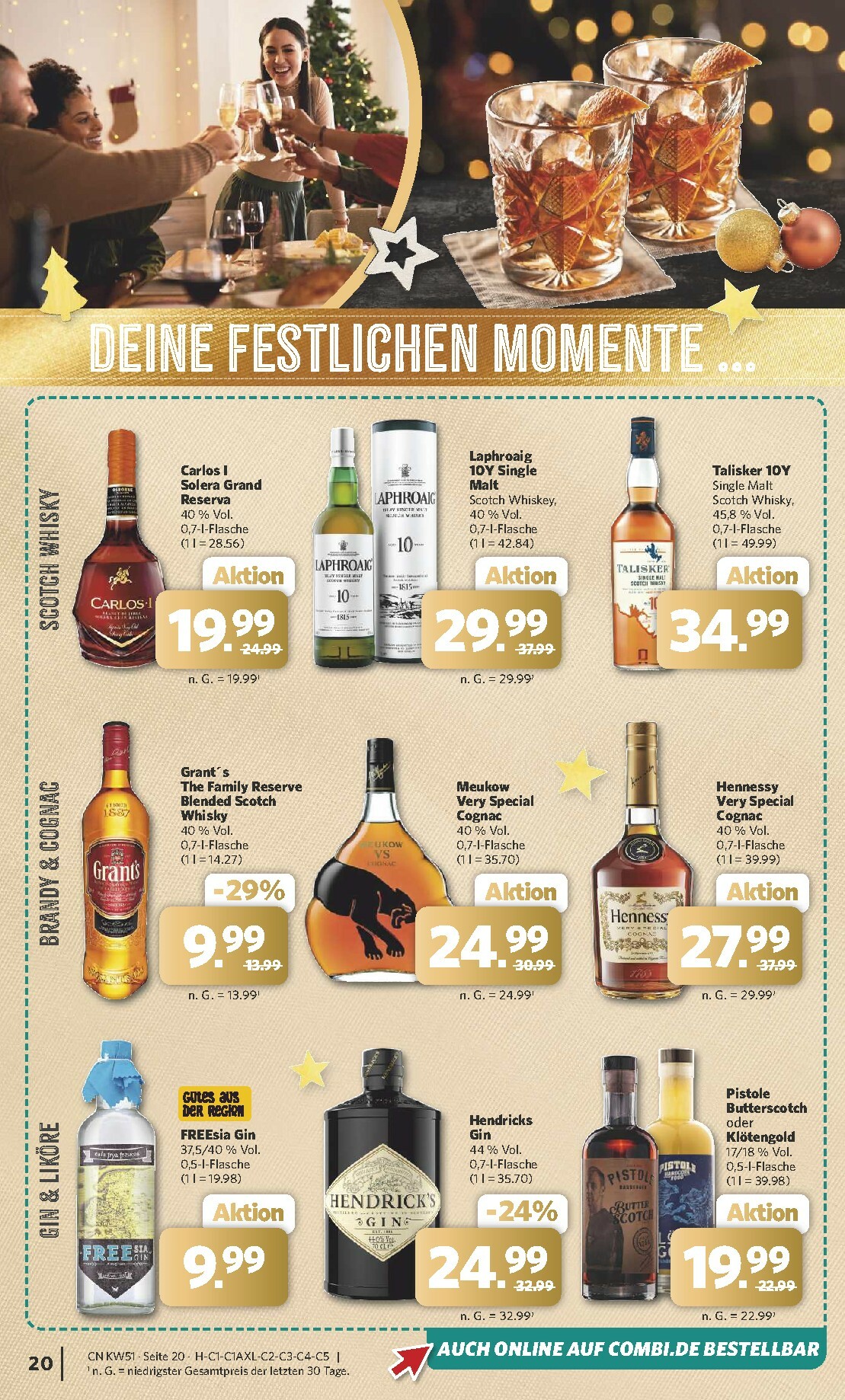 combi - Combi-Prospekt gültig vom 15.12. bis 20.12. - page: 22