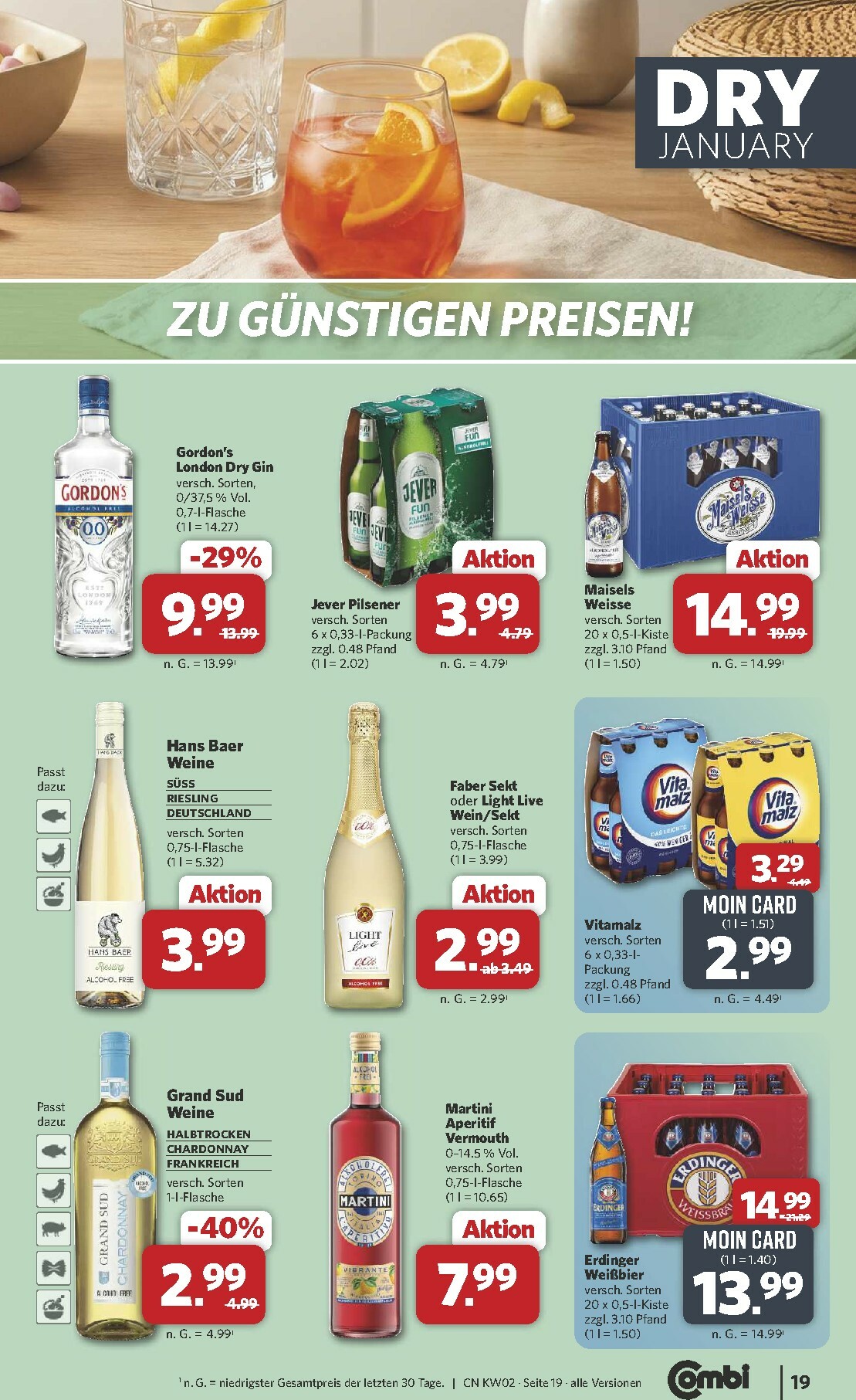 combi - Combi-Prospekt gültig vom 05.01. bis 10.01. - page: 19