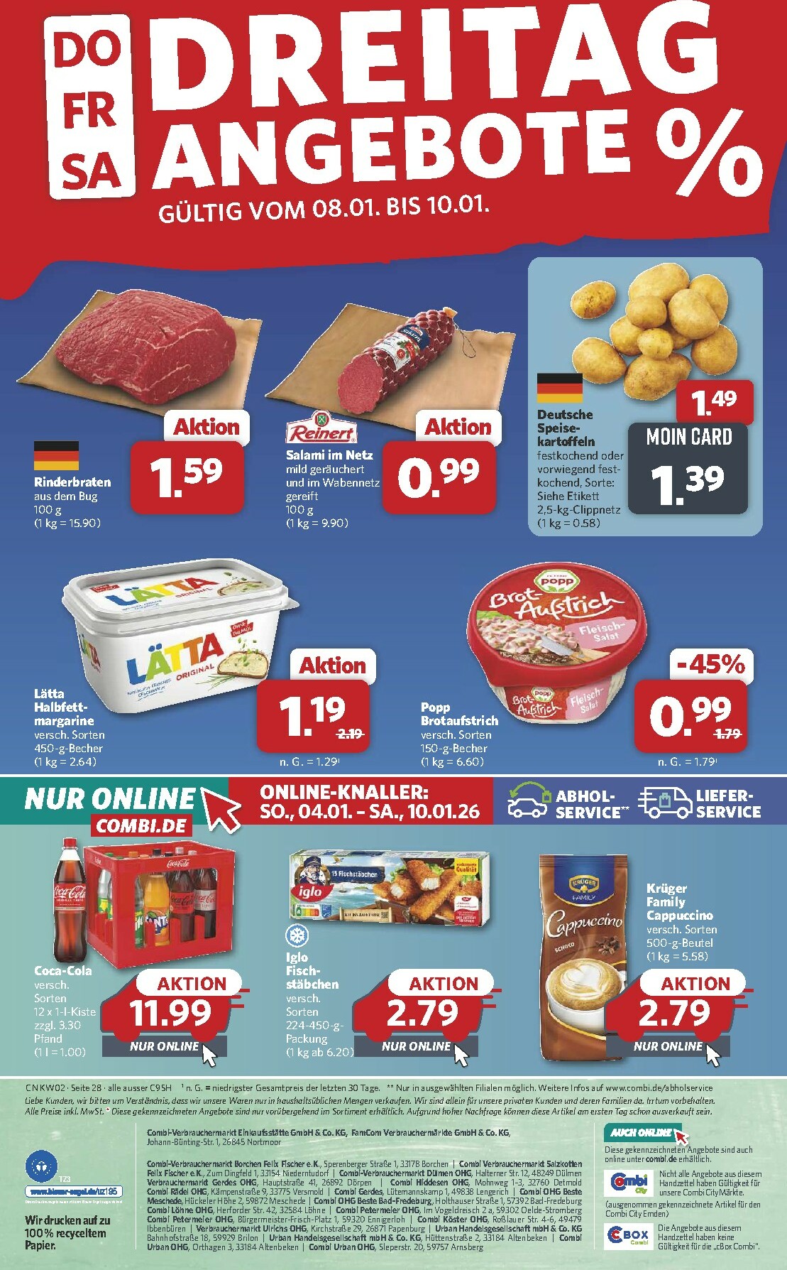 combi - Combi-Prospekt gültig vom 05.01. bis 10.01. - page: 29