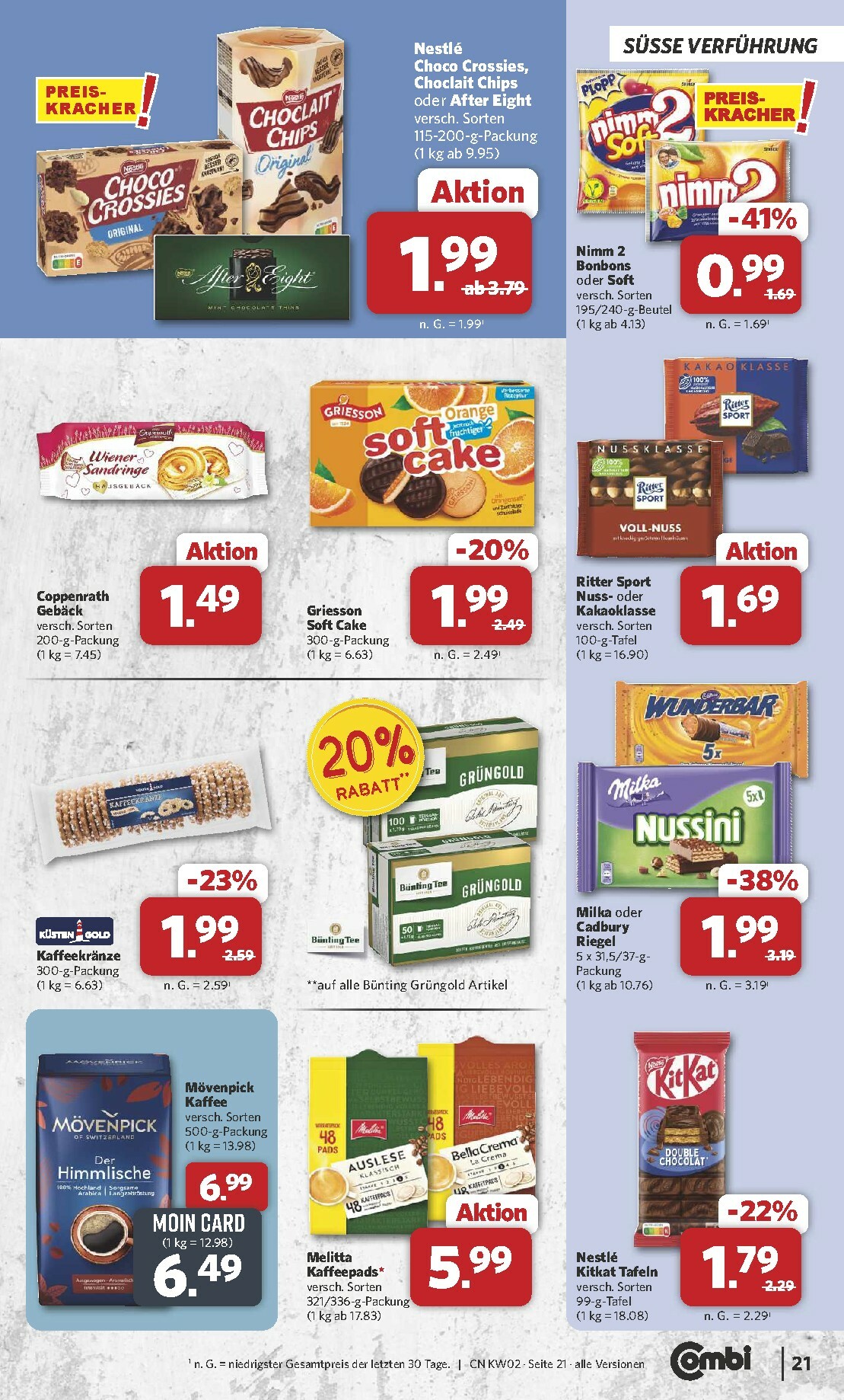 combi - Combi-Prospekt gültig vom 05.01. bis 10.01. - page: 21