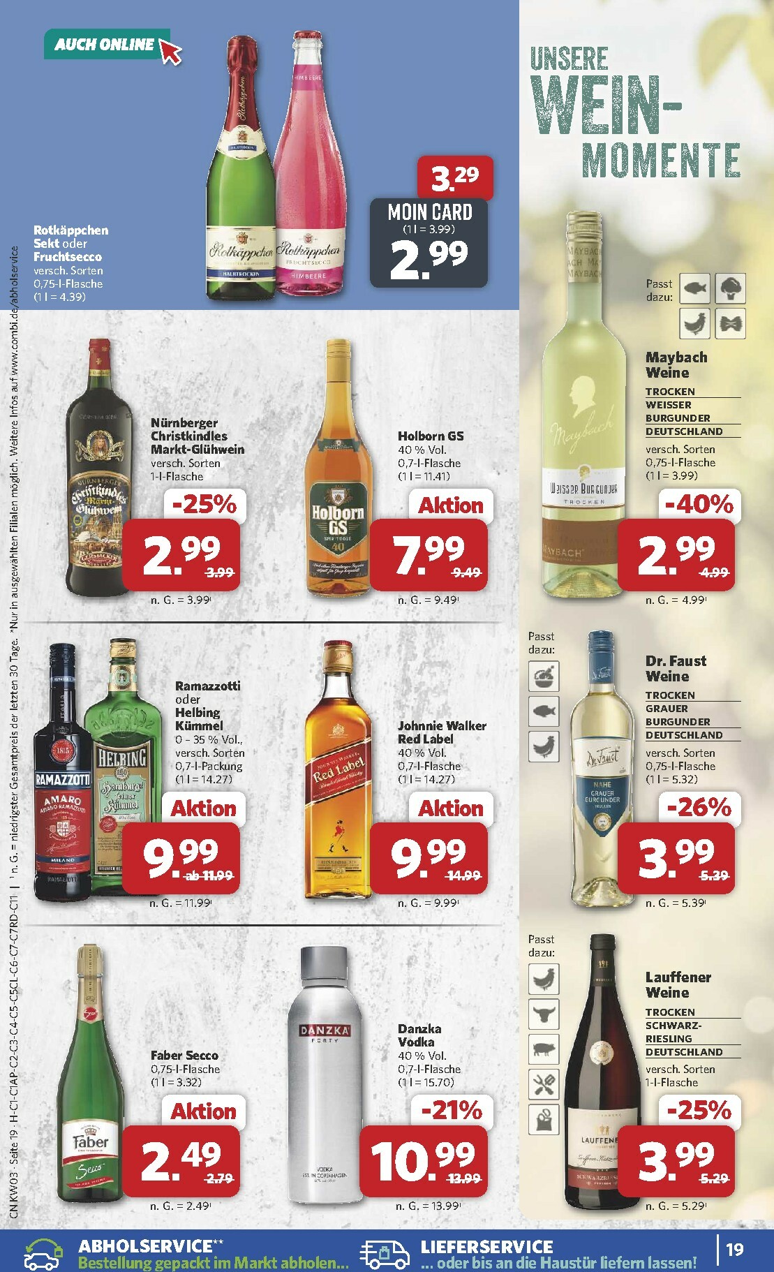 combi - Combi-Prospekt gültig vom 12.01. bis 17.01. - page: 19