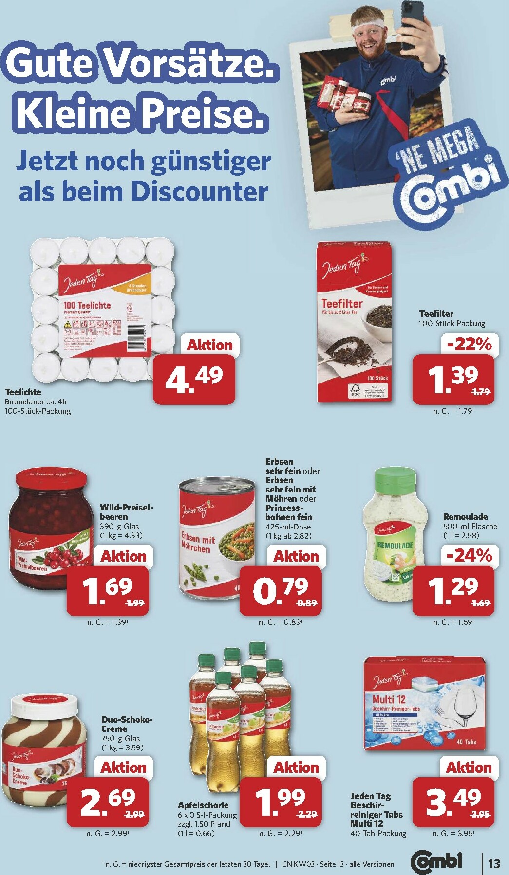 combi - Combi-Prospekt gültig vom 12.01. bis 17.01. - page: 13