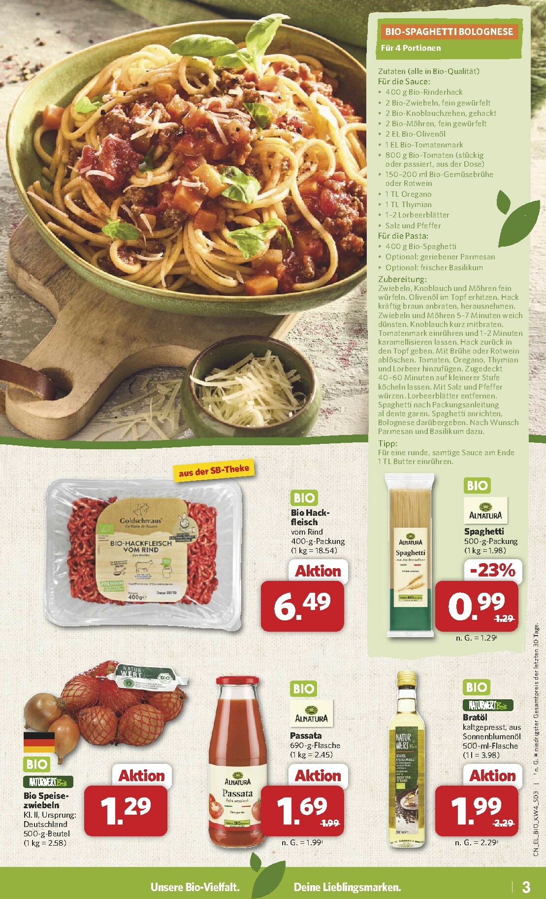 combi - Combi - Bio-Prospekt gültig vom 19.01. bis 24.01. - page: 3