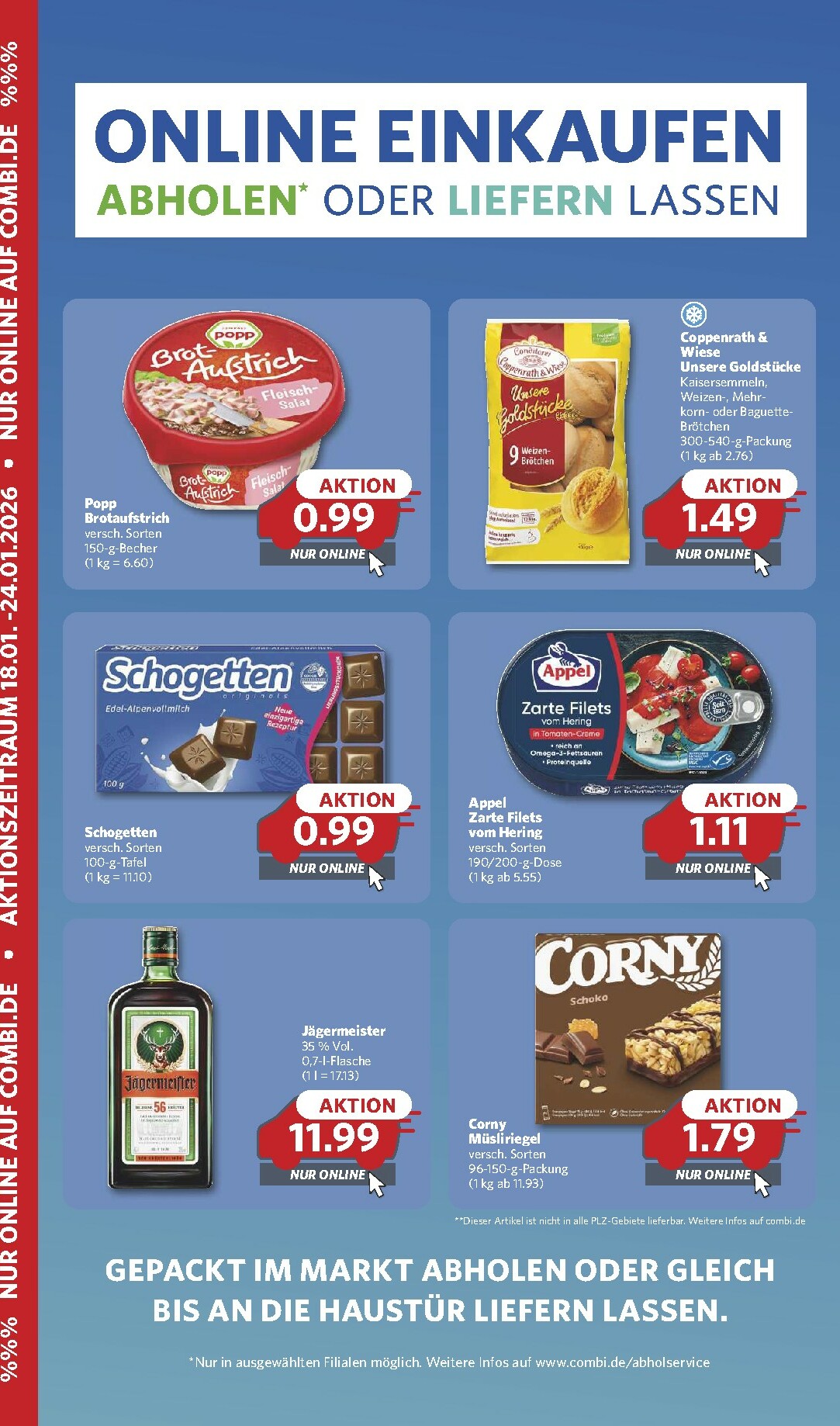 combi - Combi - Online Einkaufen-Prospekt gültig vom 18.01. bis 24.01.
