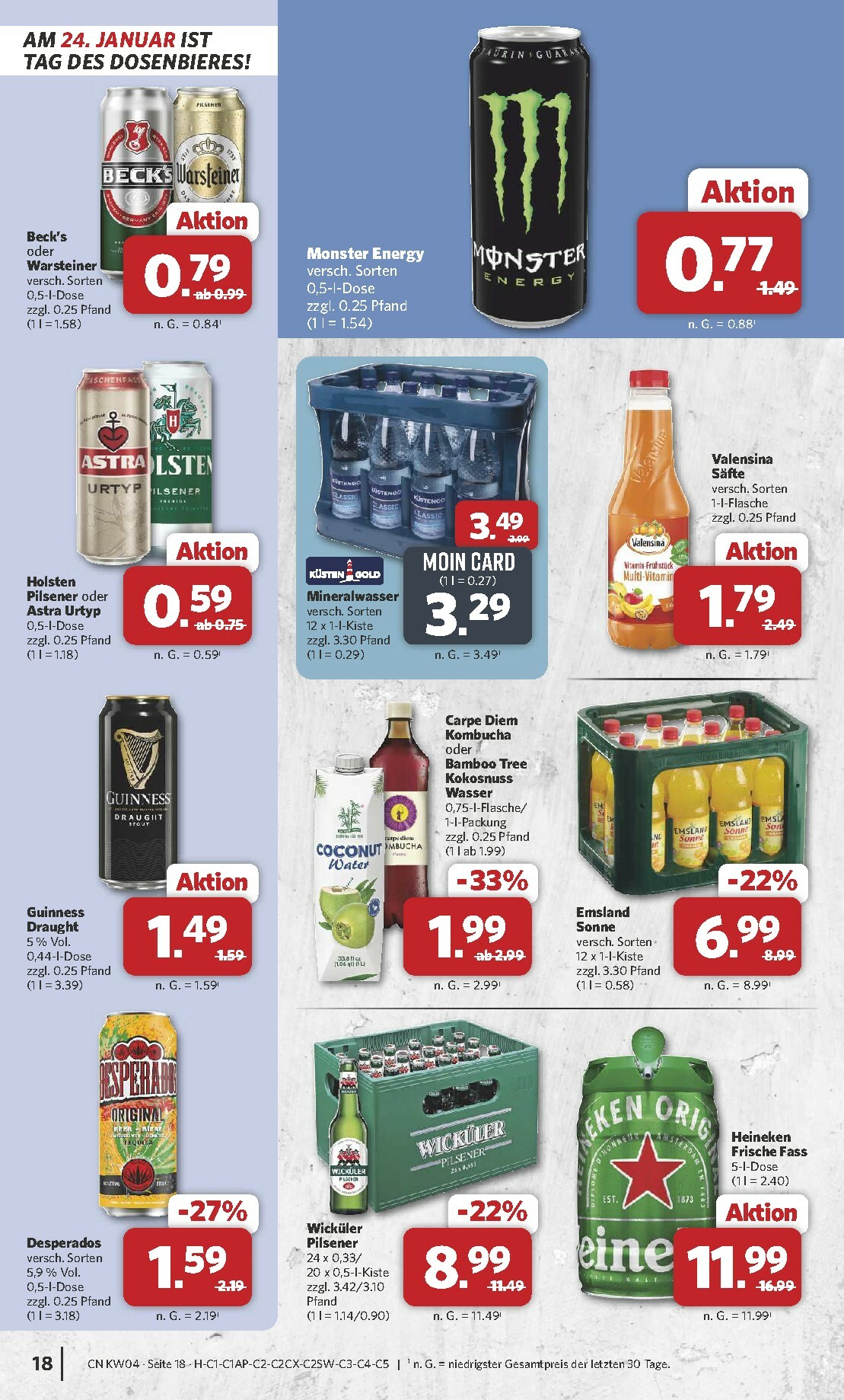 combi - Combi-Prospekt gültig vom 19.01. bis 24.01. - page: 18