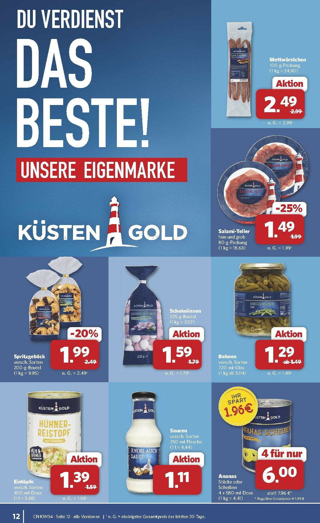 combi - Combi-Prospekt gültig vom 19.01. bis 24.01. - page: 12