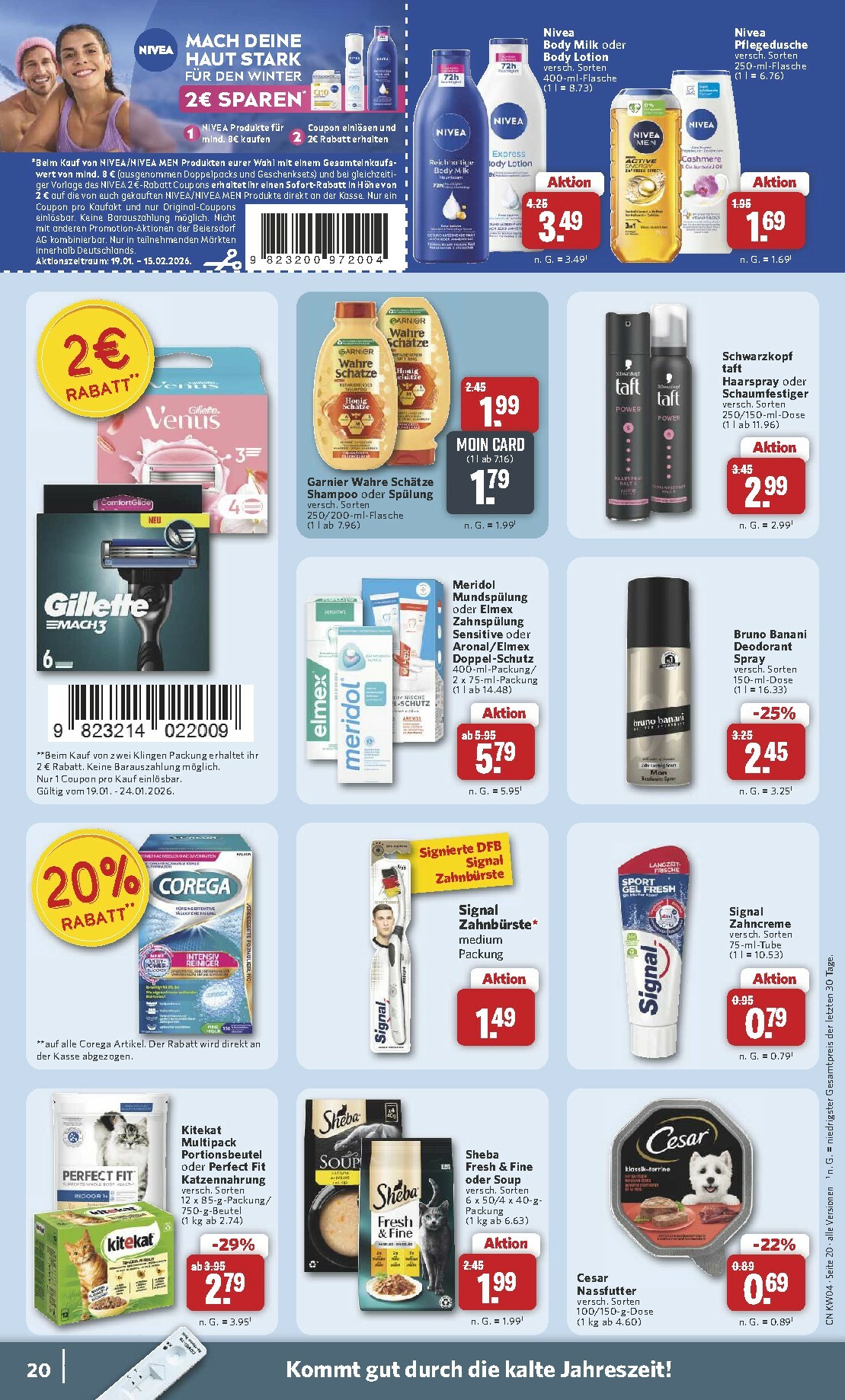 combi - Combi-Prospekt gültig vom 19.01. bis 24.01. - page: 20