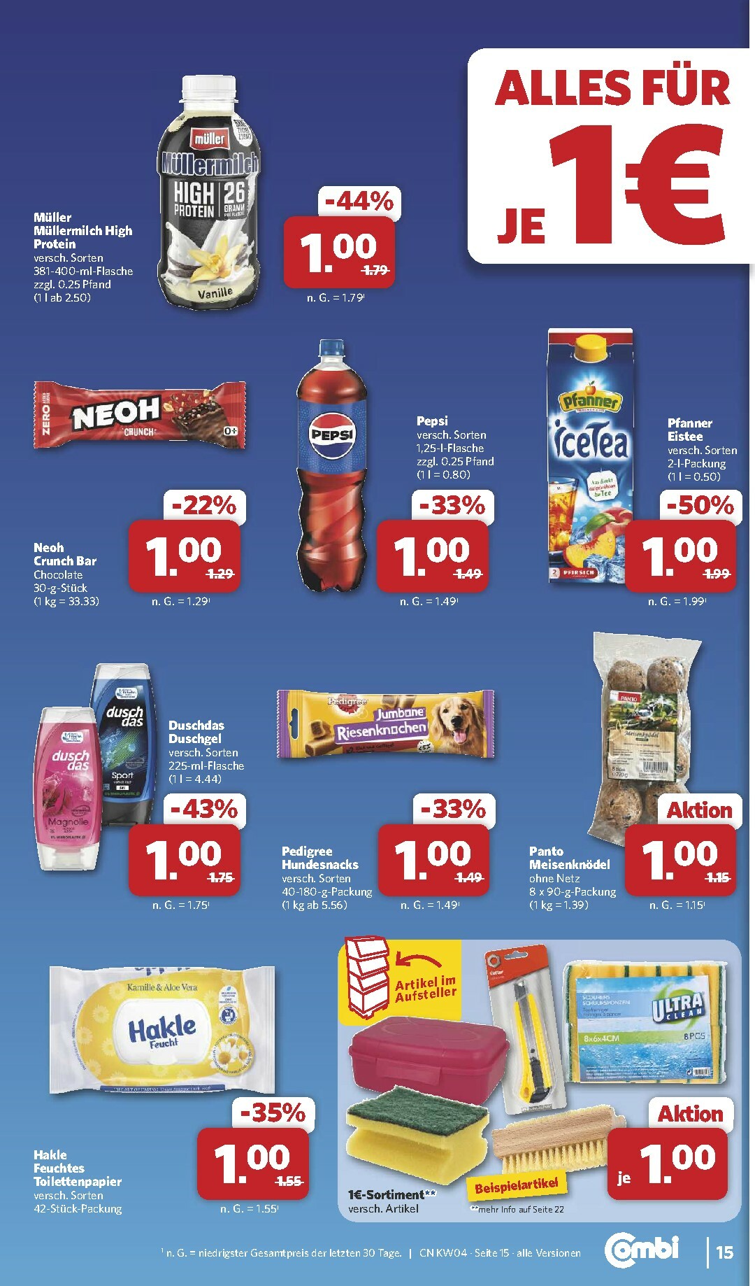 combi - Combi-Prospekt gültig vom 19.01. bis 24.01. - page: 15