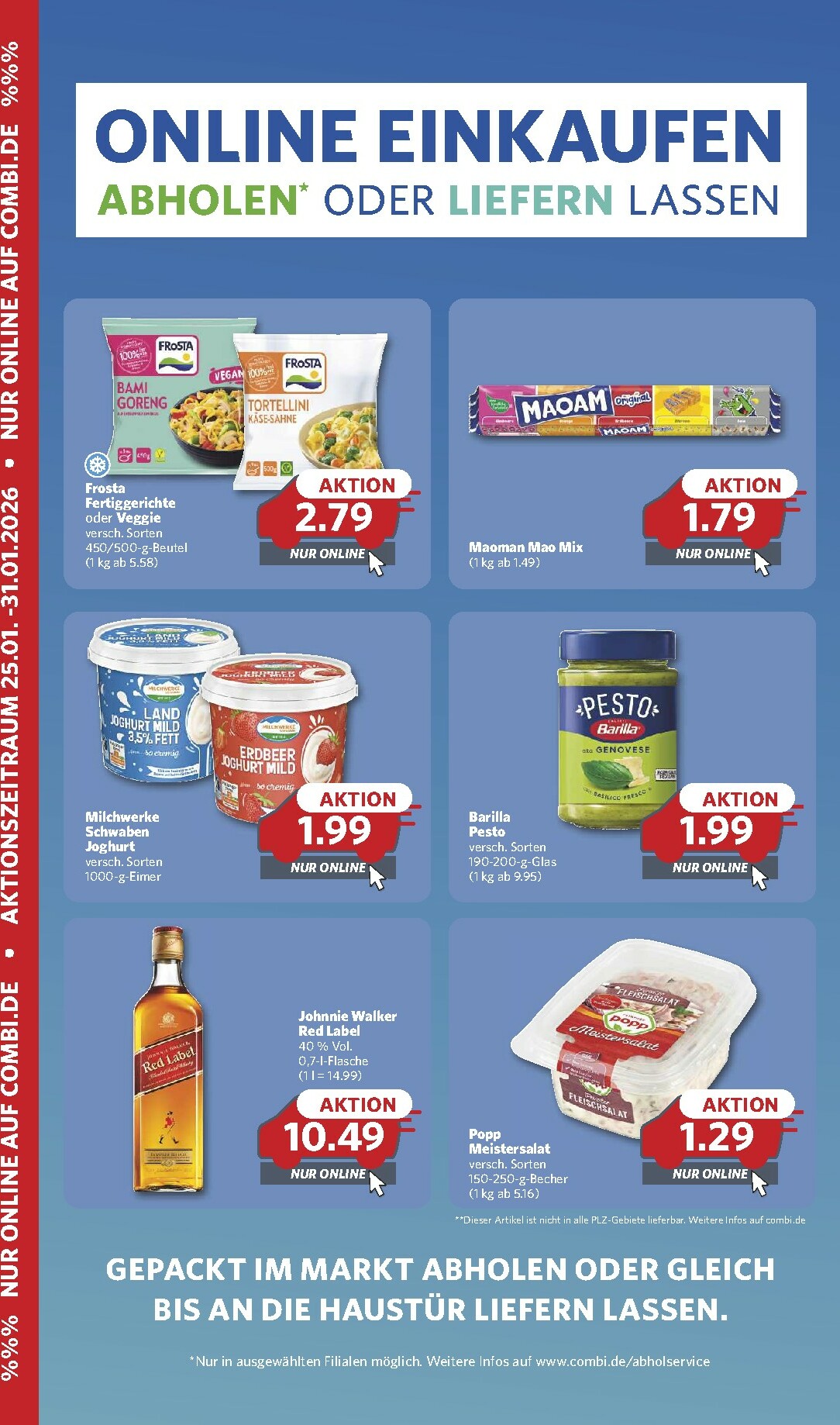 combi - Combi - Online Einkaufen-Prospekt gültig vom 25.01. bis 31.01.