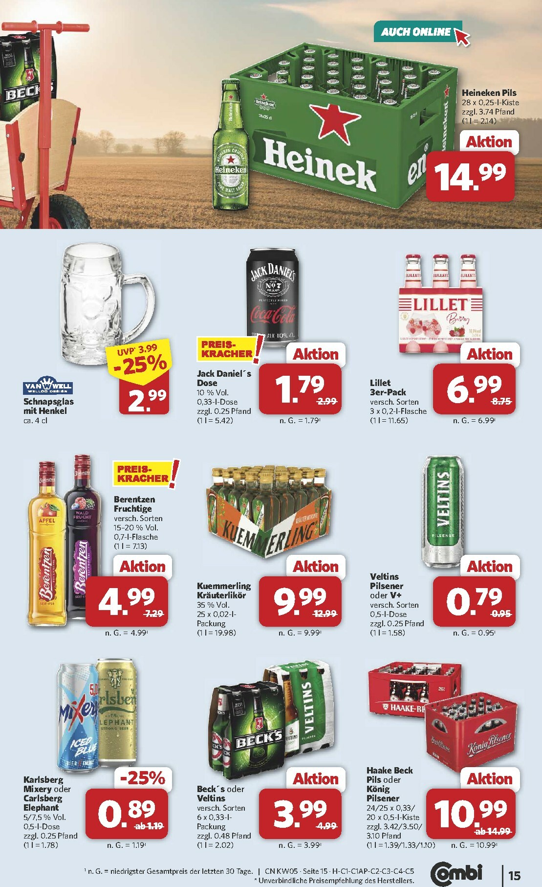 combi - Combi-Prospekt gültig vom 26.01. bis 31.01. - page: 15