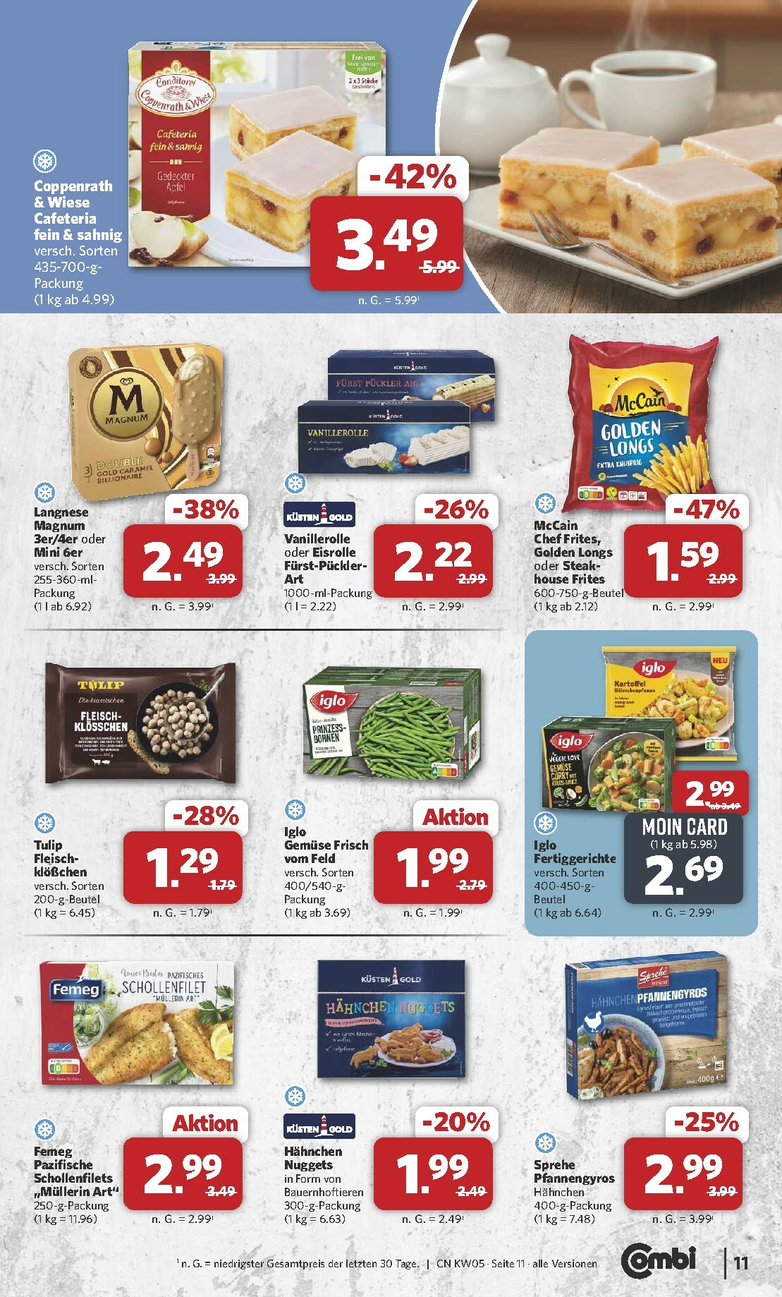 combi - Combi-Prospekt gültig vom 26.01. bis 31.01. - page: 11