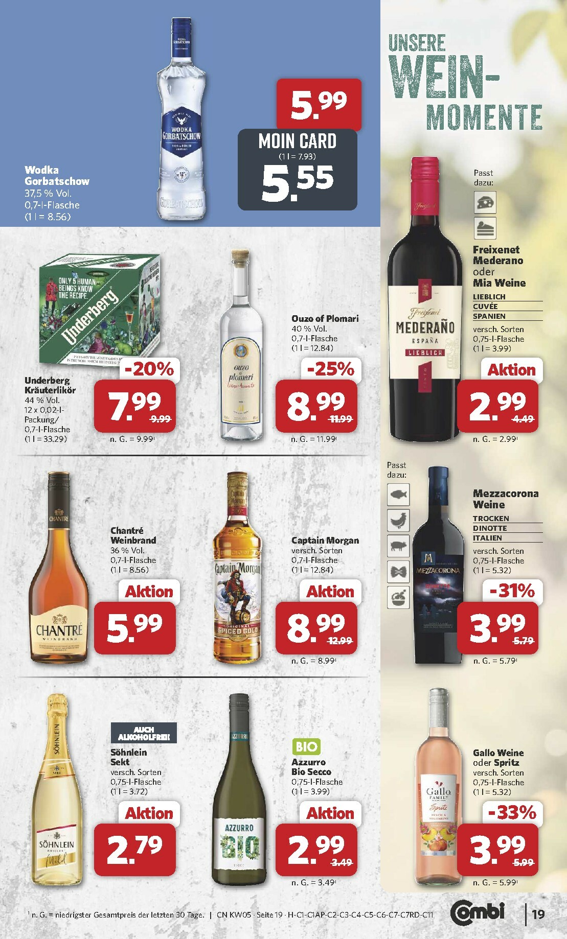 combi - Combi-Prospekt gültig vom 26.01. bis 31.01. - page: 19