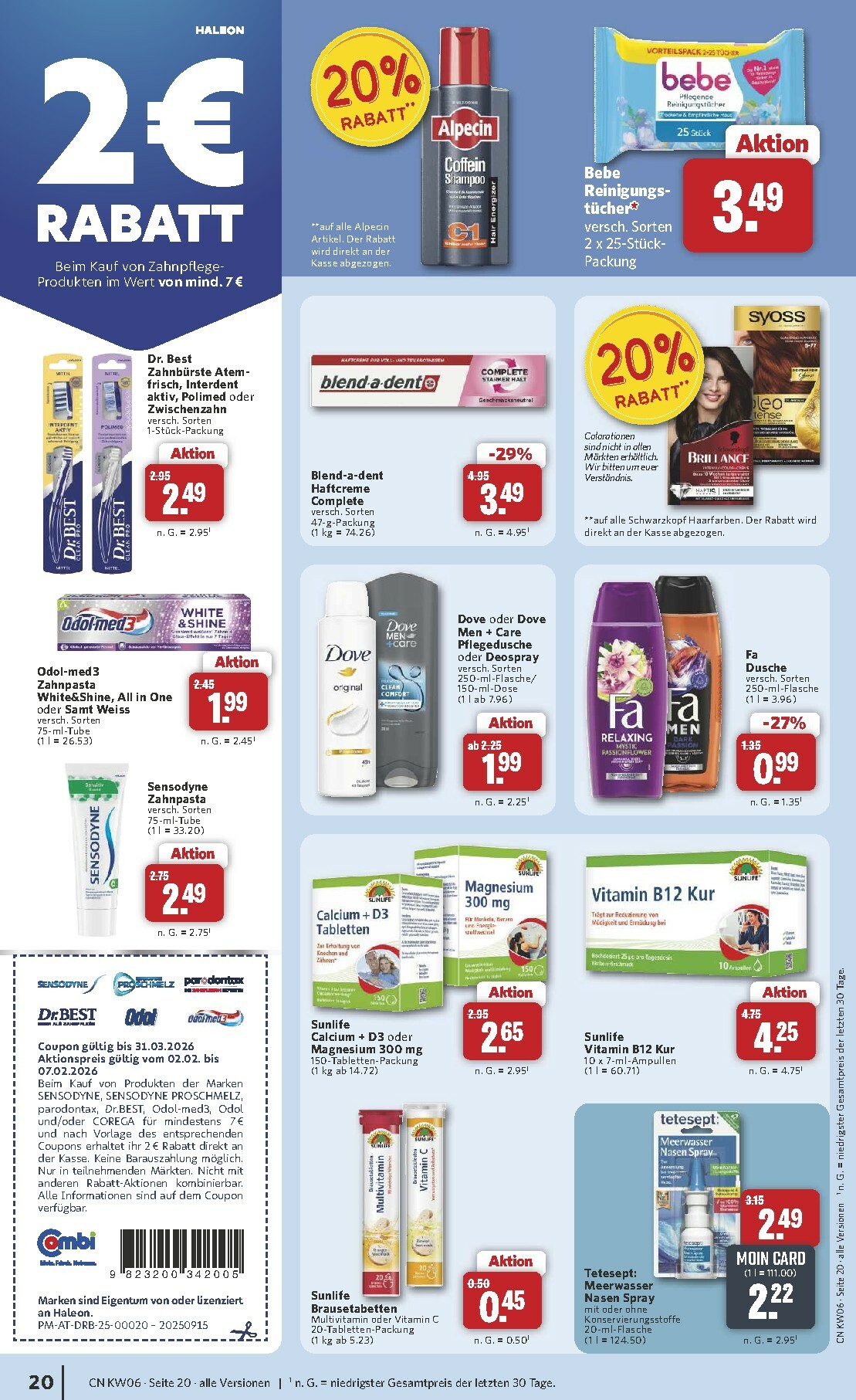 combi - Combi-Prospekt gültig vom 02.02.2026 bis 07.02.2026 - page: 22