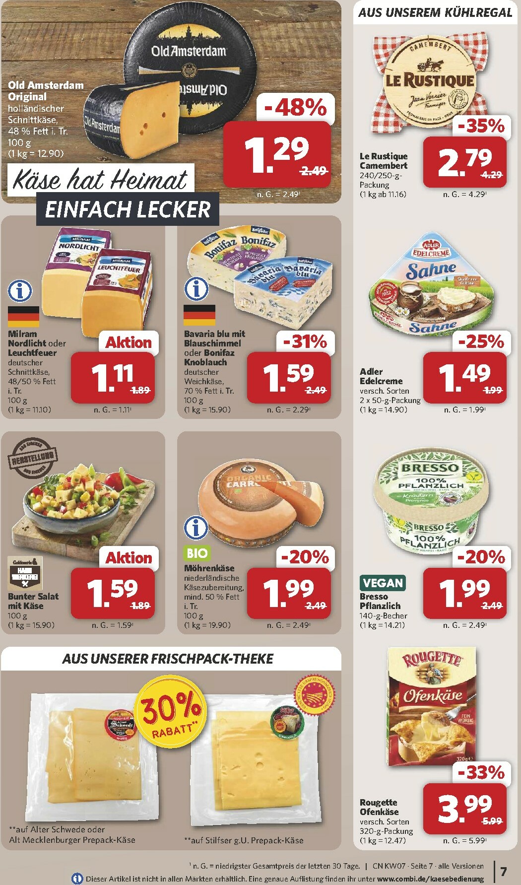 combi - Combi-Prospekt gültig vom 09.02.2026 bis 14.02.2026 - page: 7