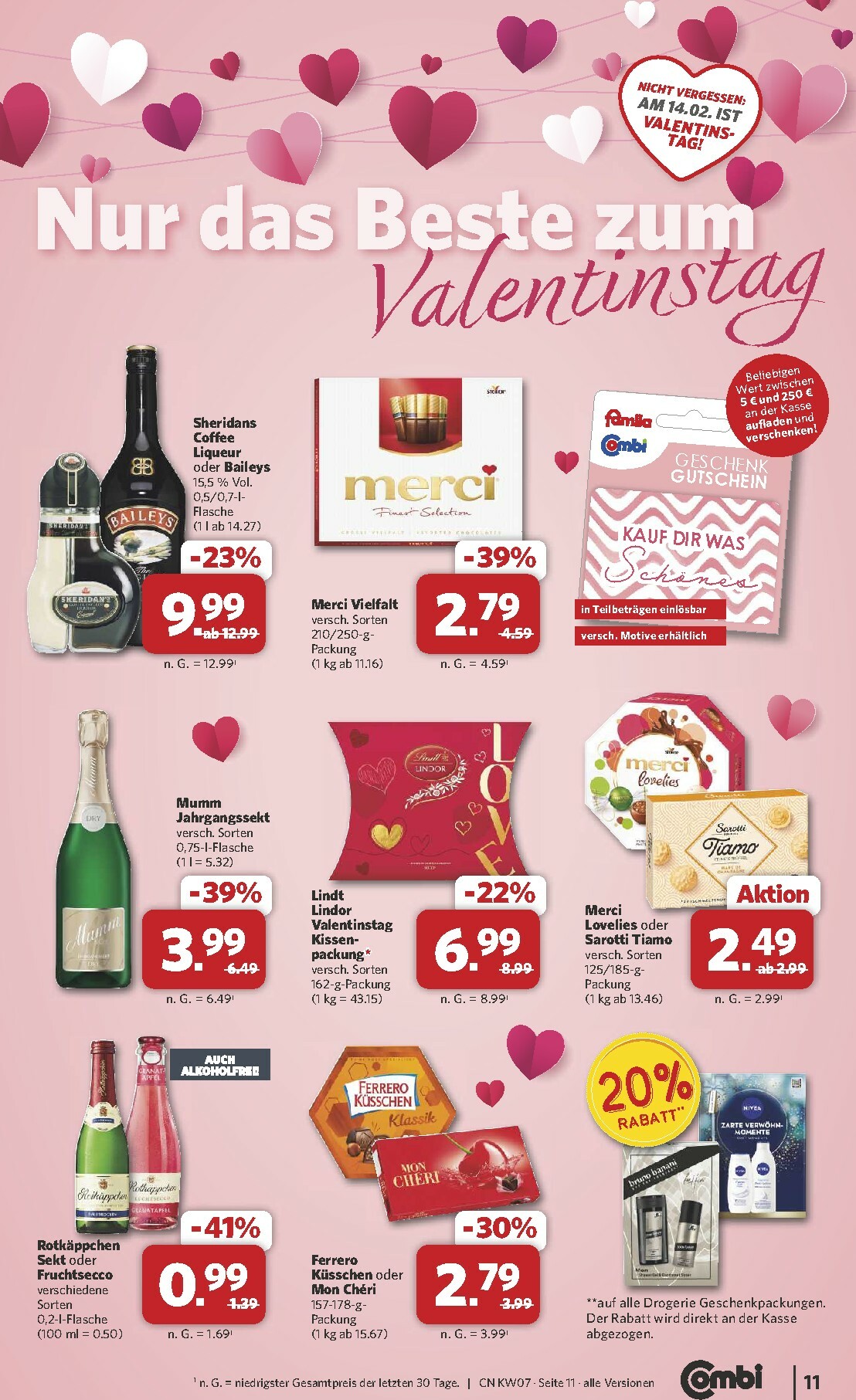 combi - Combi-Prospekt gültig vom 09.02.2026 bis 14.02.2026 - page: 11