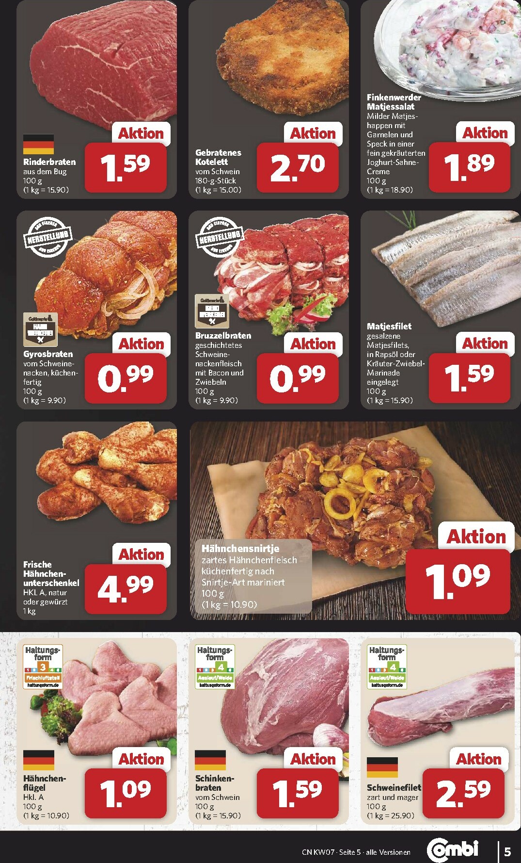 combi - Combi-Prospekt gültig vom 09.02.2026 bis 14.02.2026 - page: 5