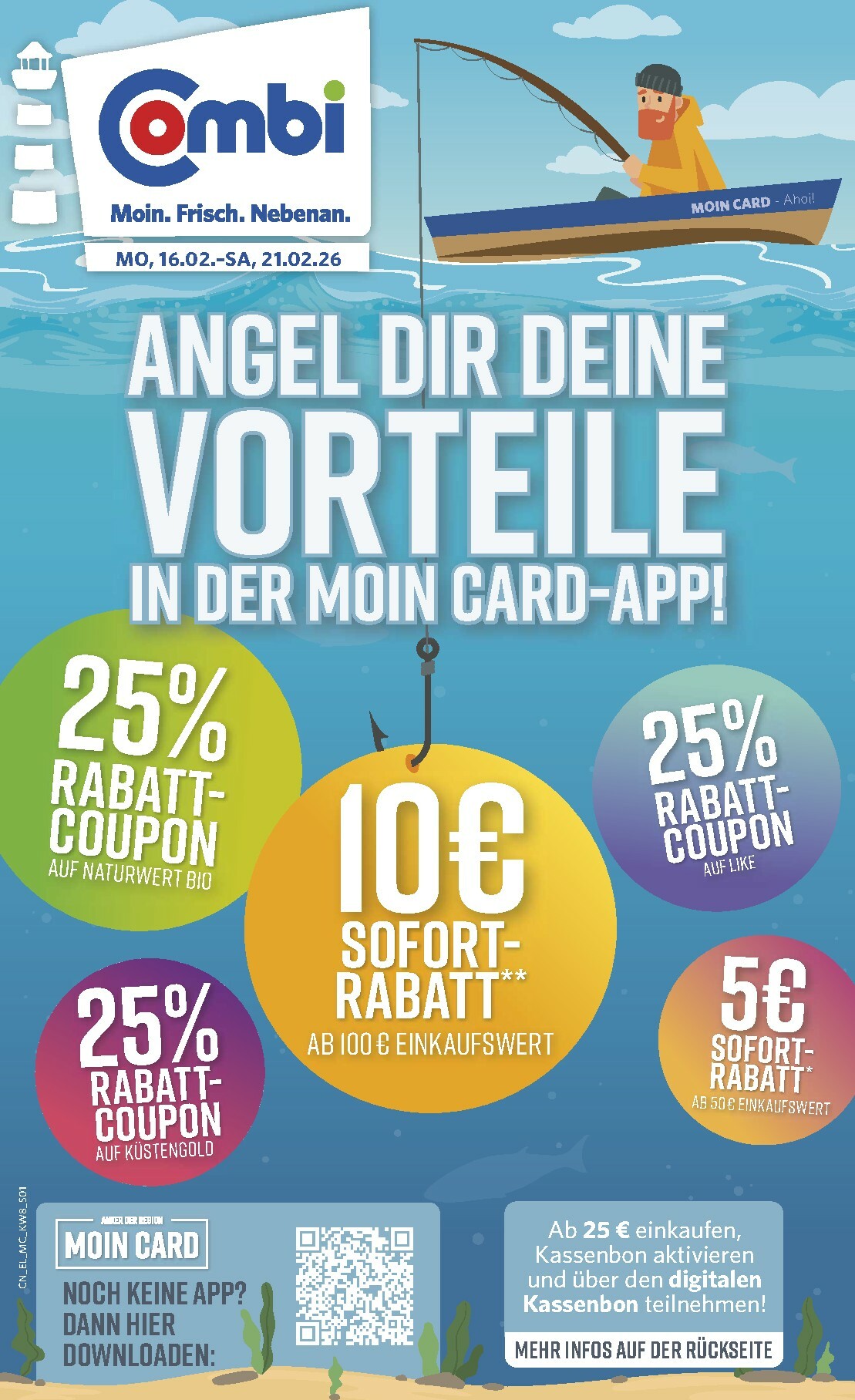 combi - Combi - Moin Card-Prospekt gültig vom 16.02.2026 bis 21.02.2026
