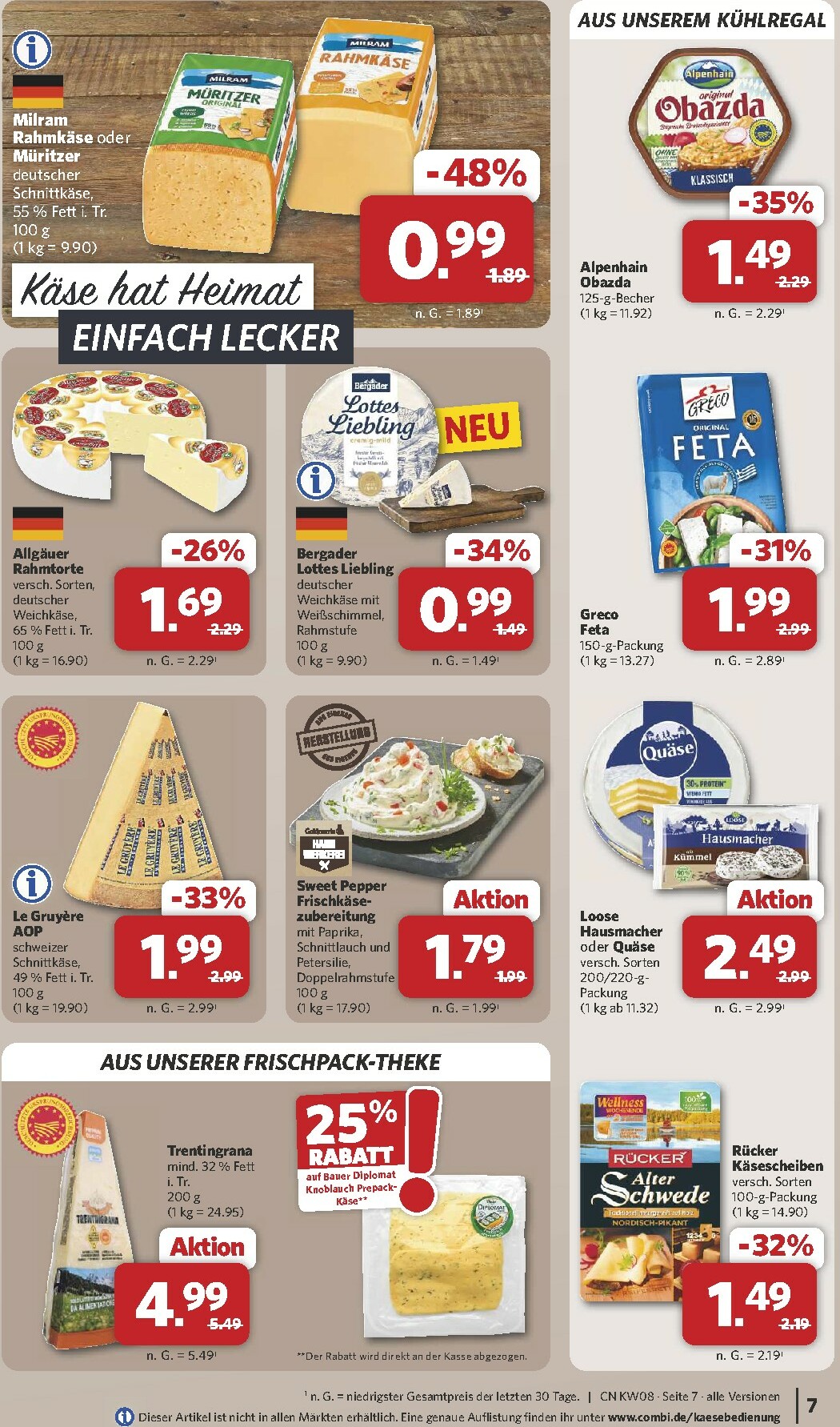 combi - Combi-Prospekt gültig vom 16.02.2026 bis 21.02.2026 - page: 7