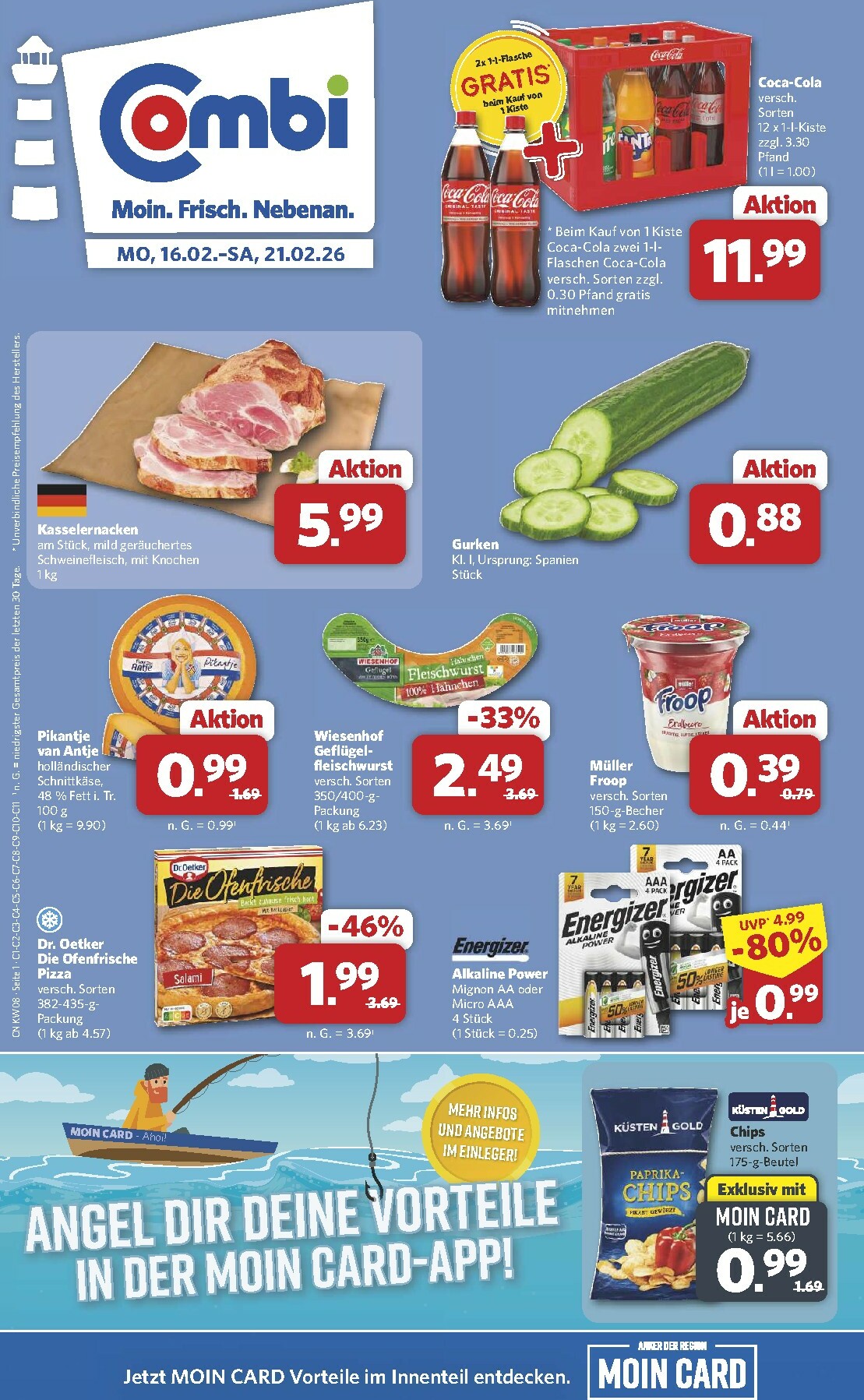 combi - Combi-Prospekt gültig vom 16.02.2026 bis 21.02.2026