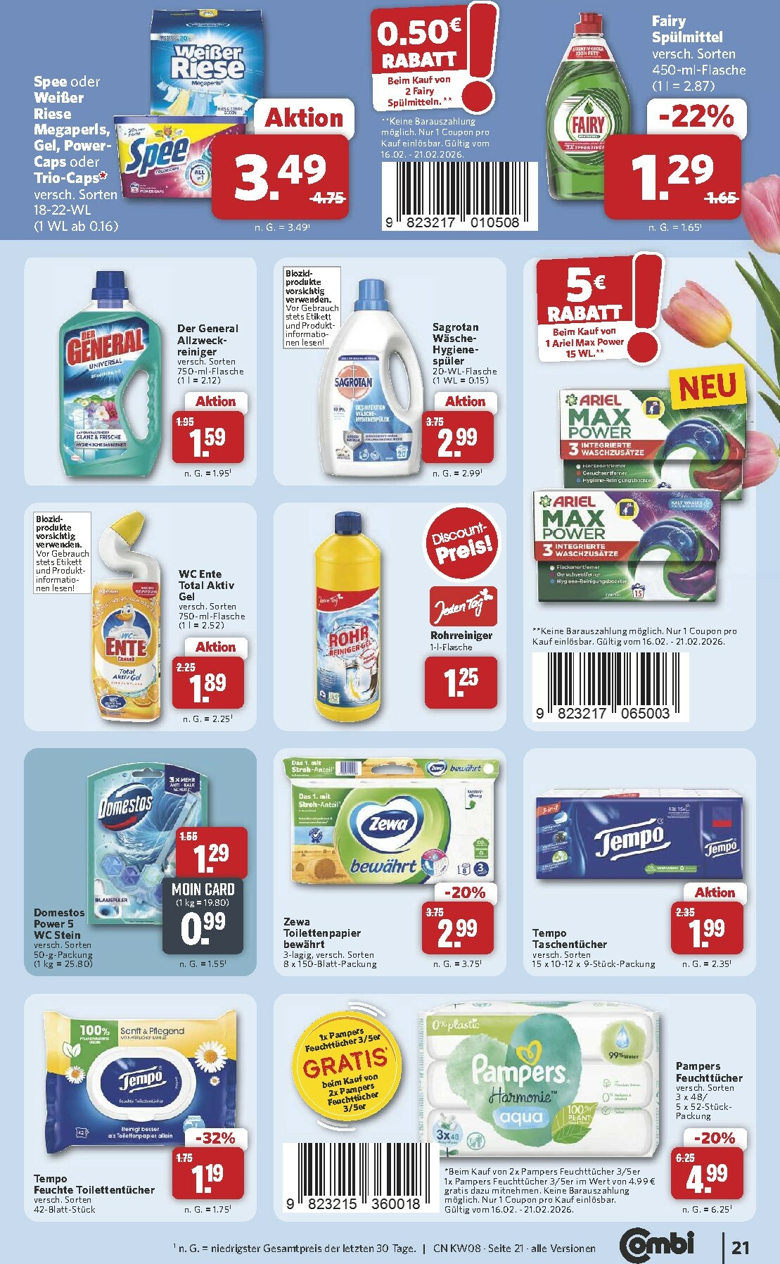 combi - Combi-Prospekt gültig vom 16.02.2026 bis 21.02.2026 - page: 23