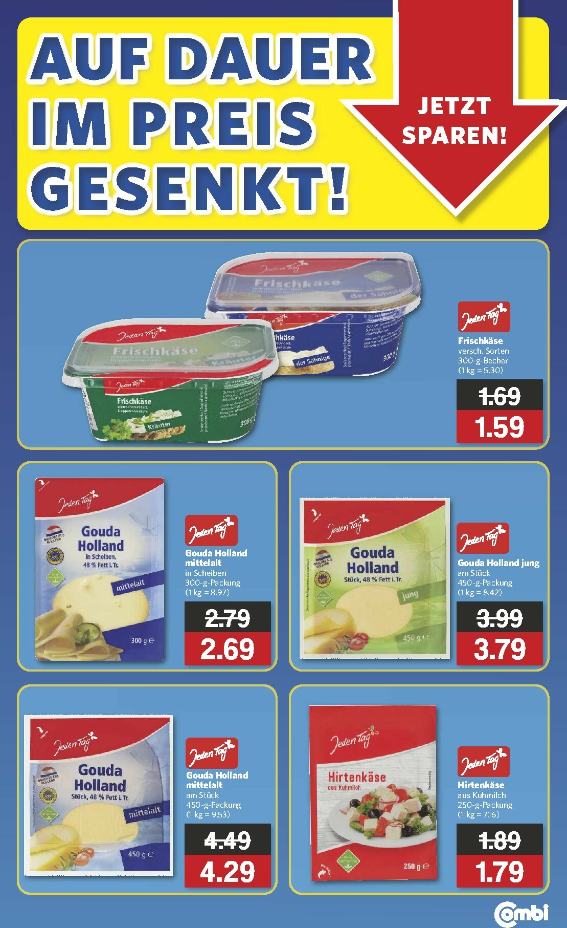 combi - Combi - Auf Dauer im Preis Gesenkt-Prospekt gültig vom 11.02.2026 bis 14.02.2026 - page: 1