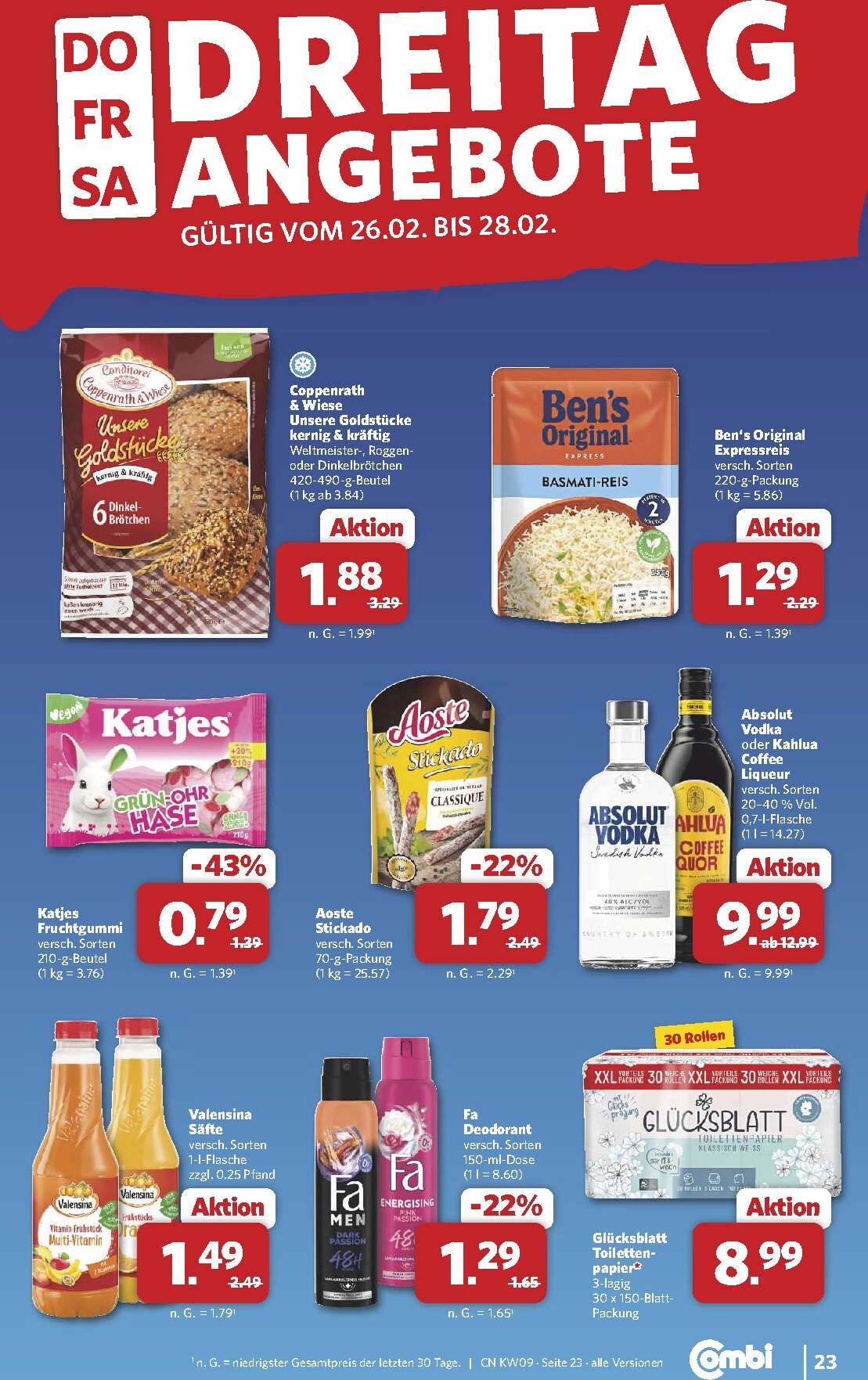 combi - Combi-Prospekt gültig vom 23.02.2026 bis 28.02.2026 - page: 24
