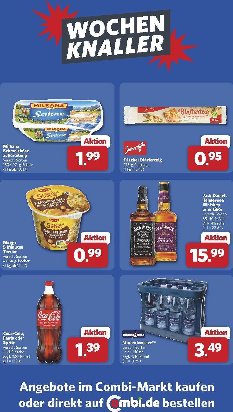 combi - Combi - Wochen Knaller Prospekt – von Sonntag 12.04.2026 bis Samstag 18.04.2026