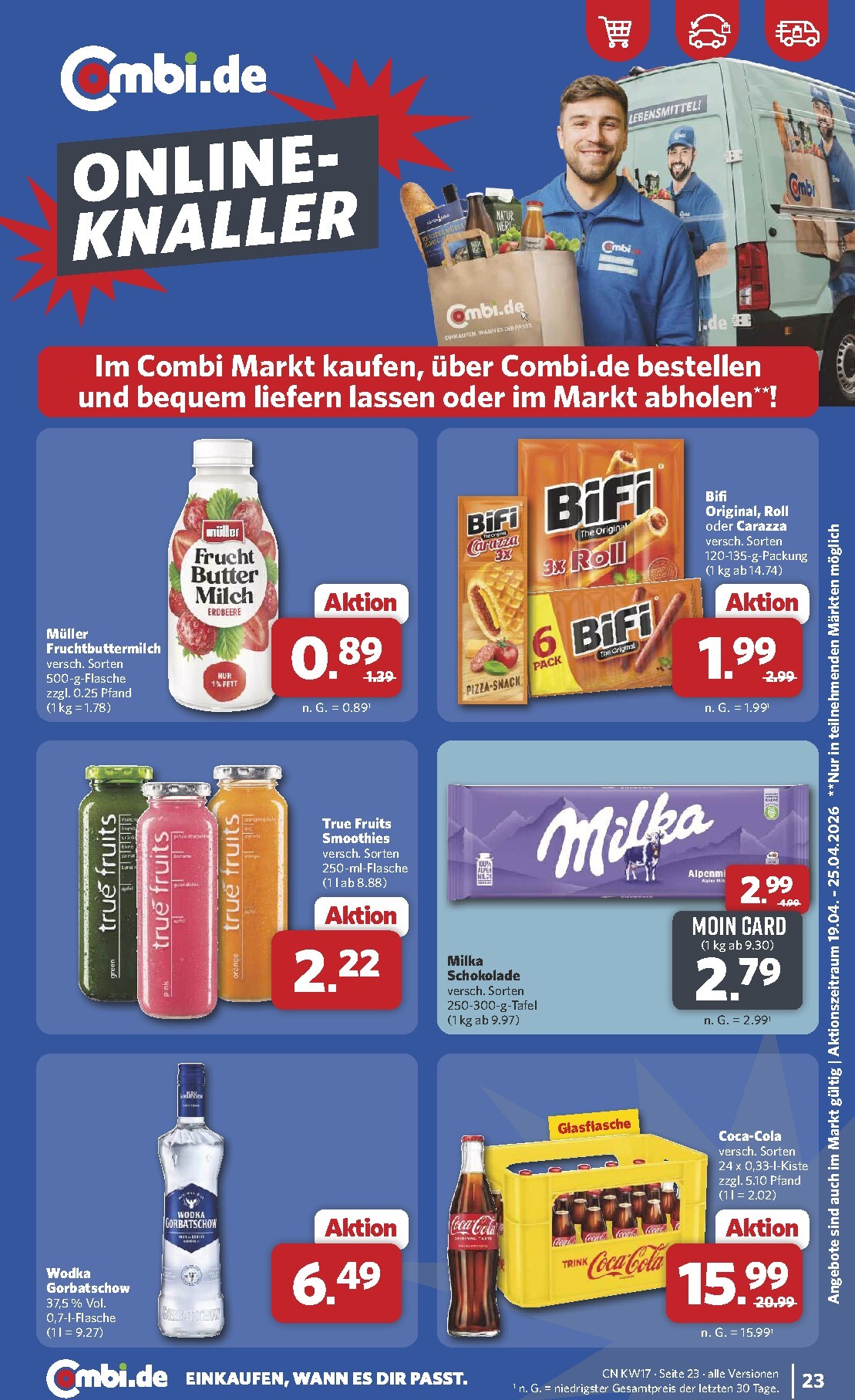 combi - Combi Prospekt nächste Woche – von Montag 20.04.2026 bis Samstag 25.04.2026 - page: 25