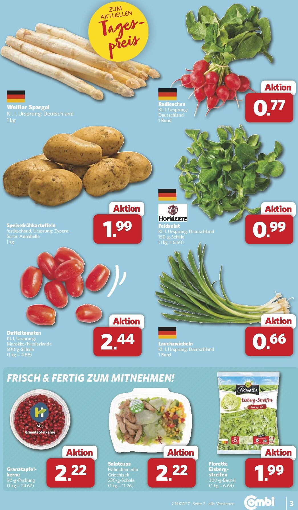 combi - Combi Prospekt nächste Woche – von Montag 20.04.2026 bis Samstag 25.04.2026 - page: 3