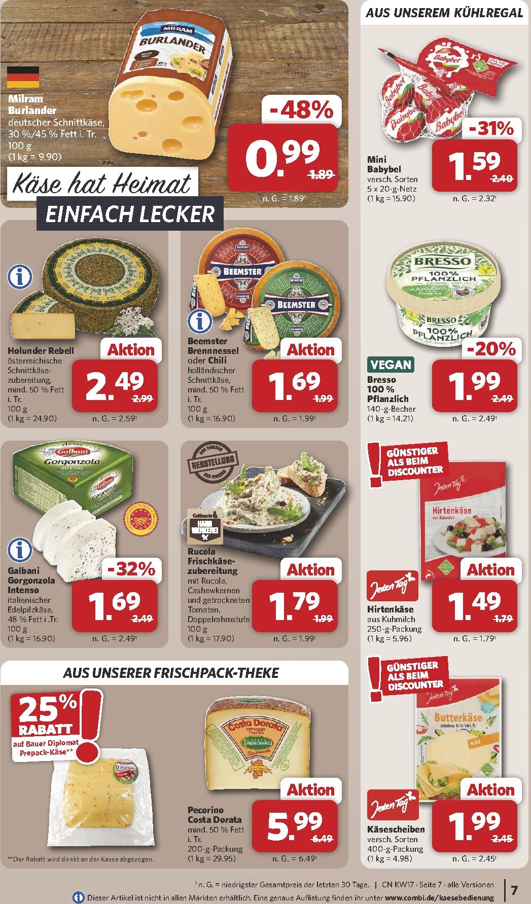 combi - Combi Prospekt nächste Woche – von Montag 20.04.2026 bis Samstag 25.04.2026 - page: 7