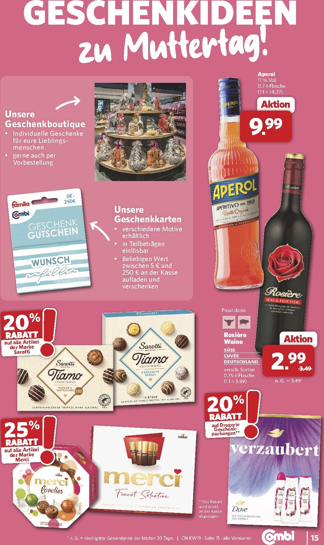 combi - Combi Prospekt nächste Woche – von Montag 04.05.2026 bis Samstag 09.05.2026 - page: 15