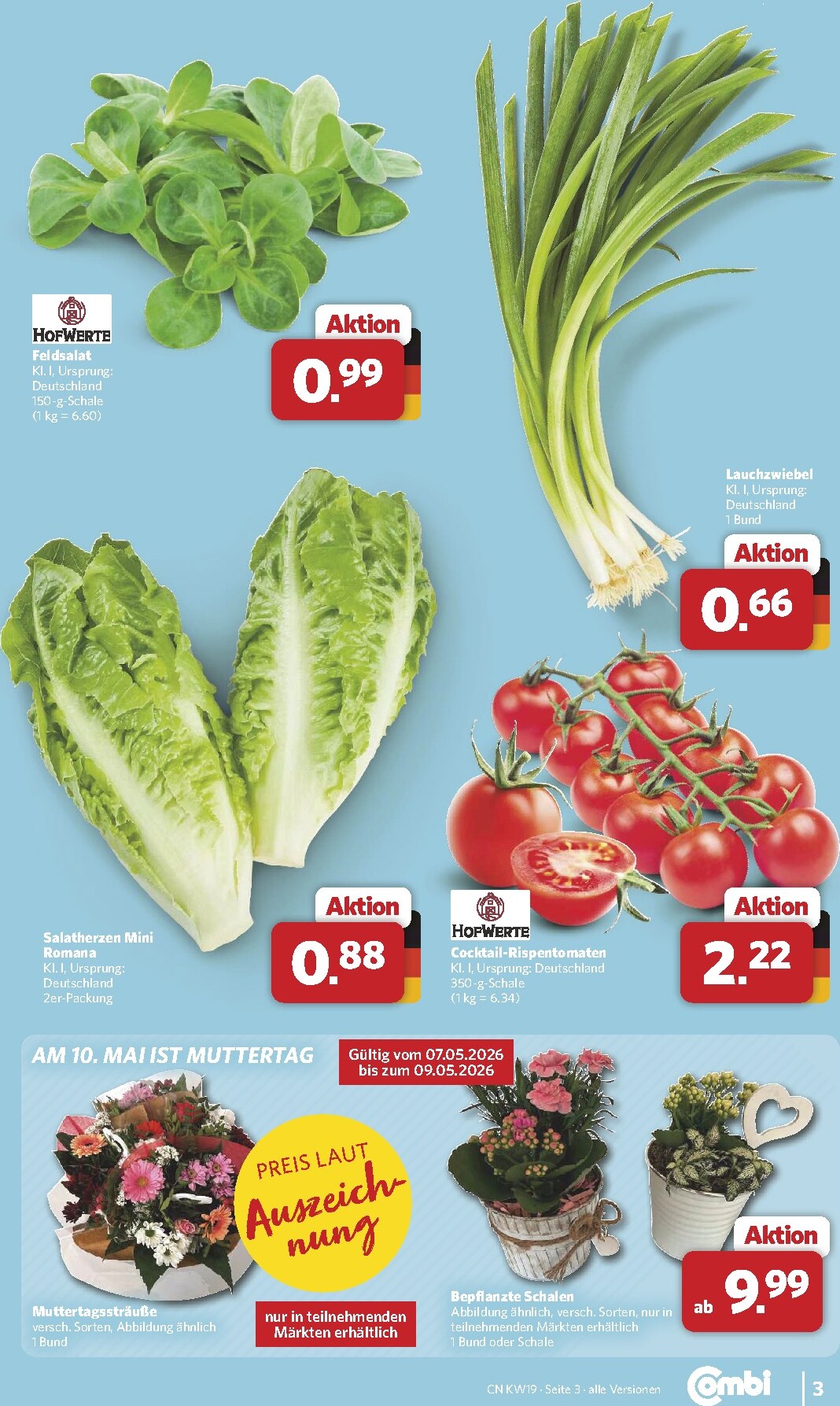combi - Combi Prospekt nächste Woche – von Montag 04.05.2026 bis Samstag 09.05.2026 - page: 3