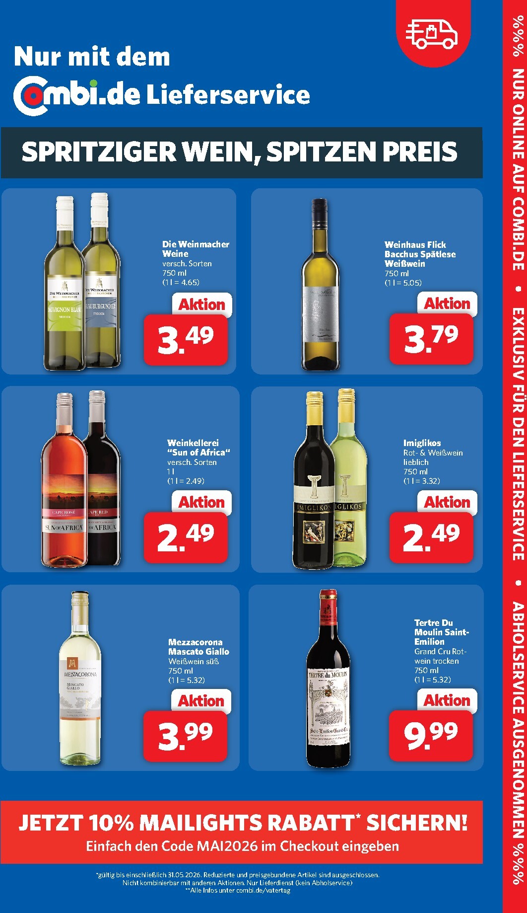 combi - Combi - Lieblingsdrinks Prospekt nächste Woche – von Montag 04.05.2026 bis Samstag 09.05.2026 - page: 3