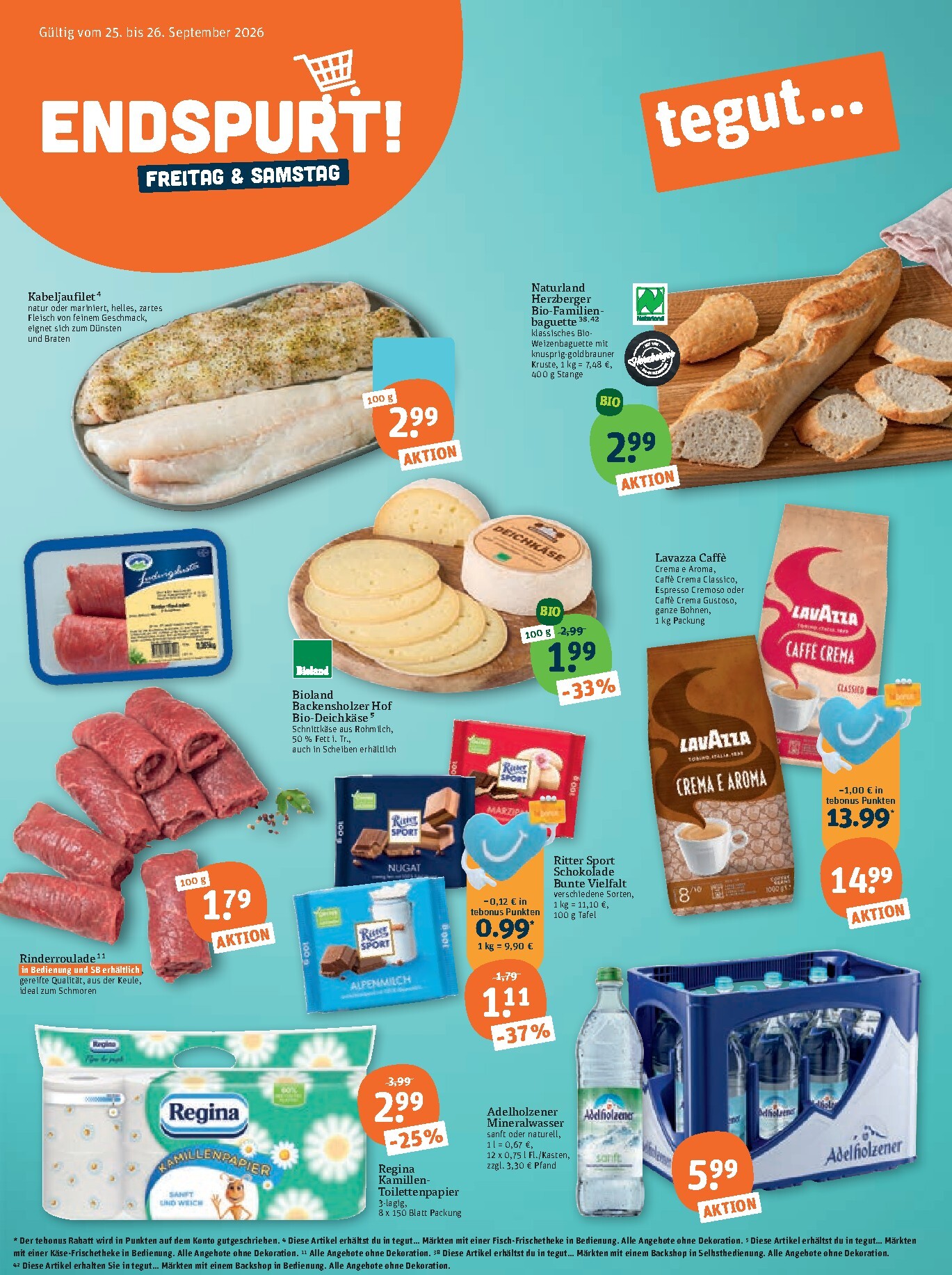 tegut - Tegut Prospekt nächste Woche – von Montag 21.09.2026 bis Samstag 26.09.2026