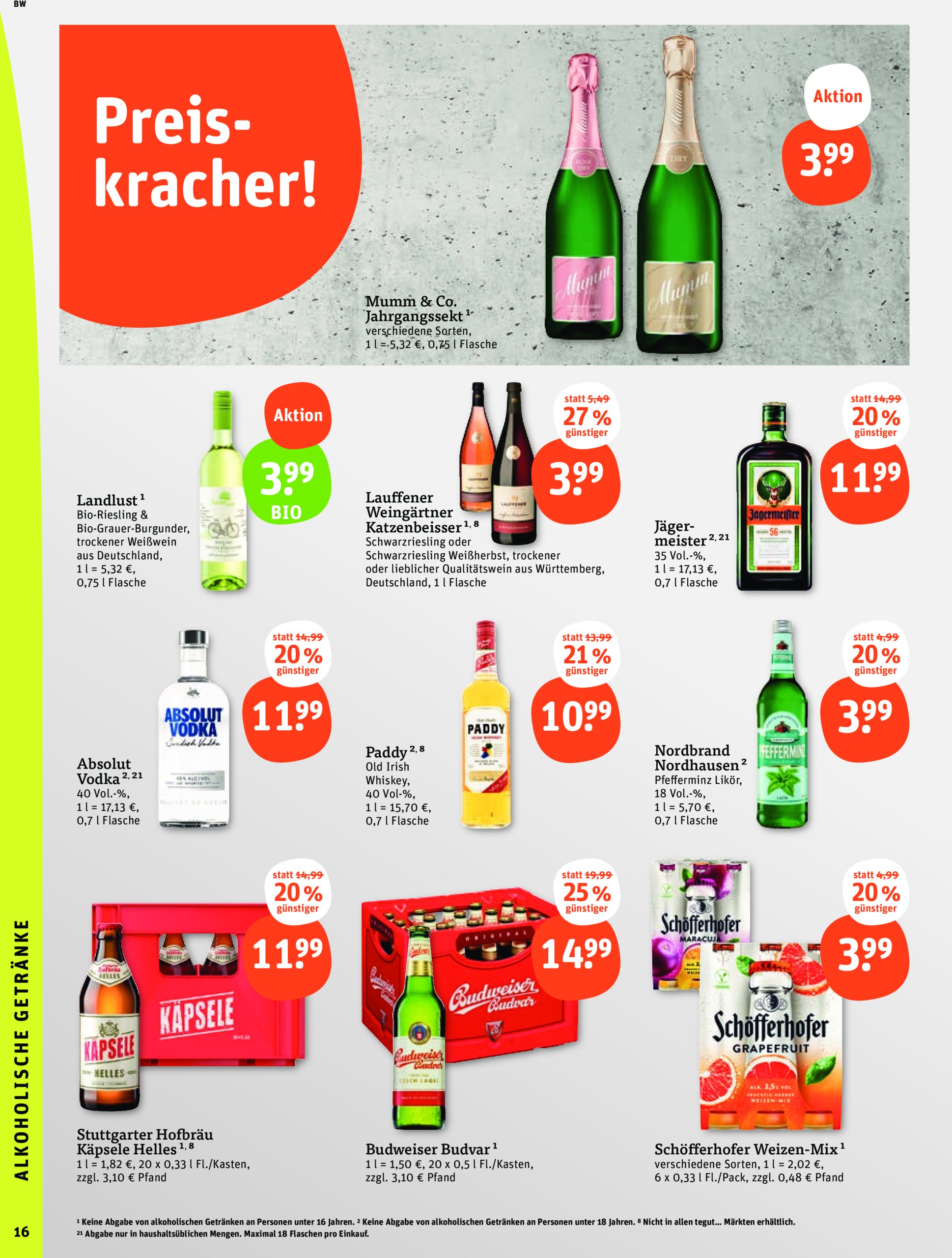 tegut - Tegut-Prospekt gültig von 22.04. bis 26.04. - page: 18