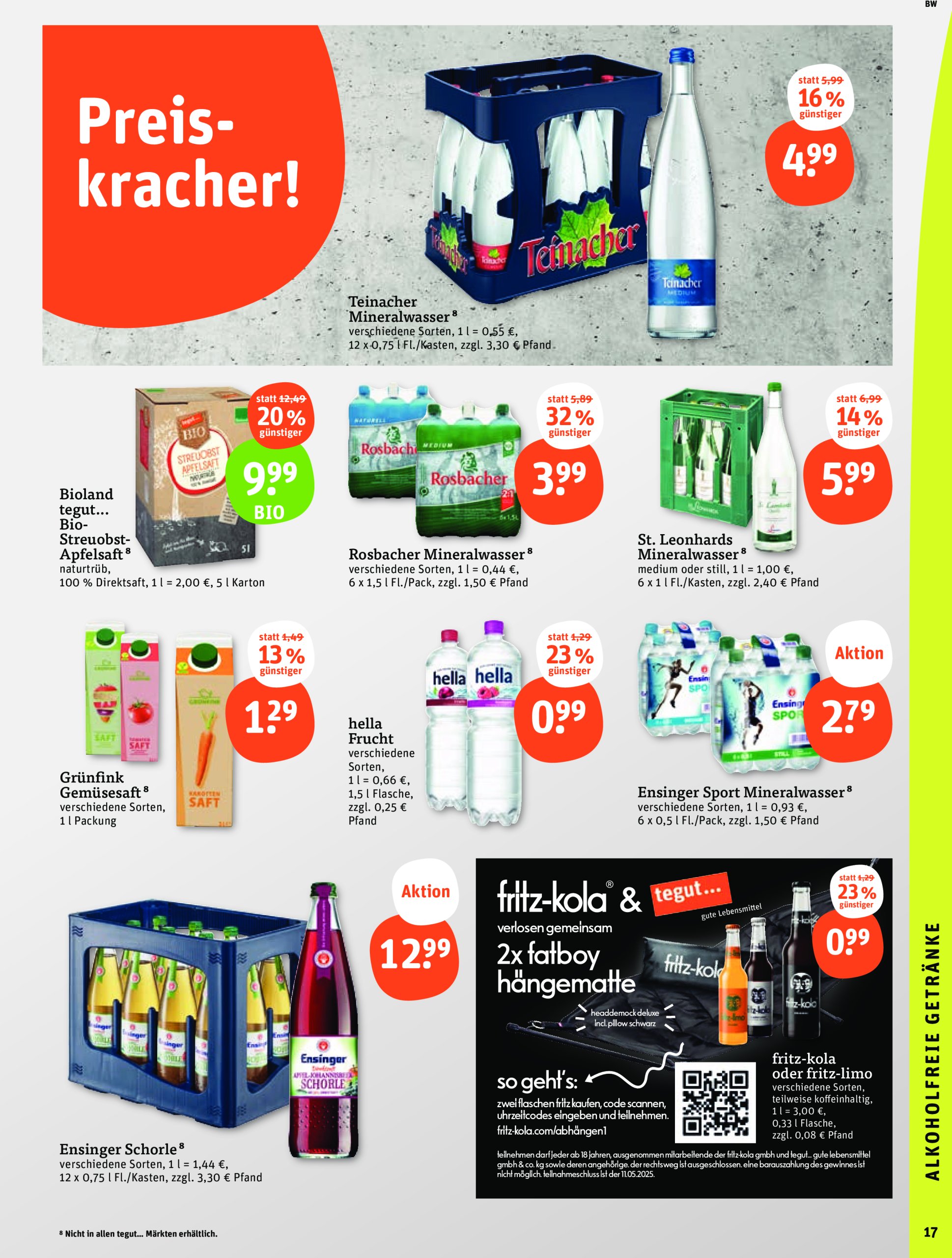 tegut - Tegut-Prospekt gültig von 22.04. bis 26.04. - page: 19