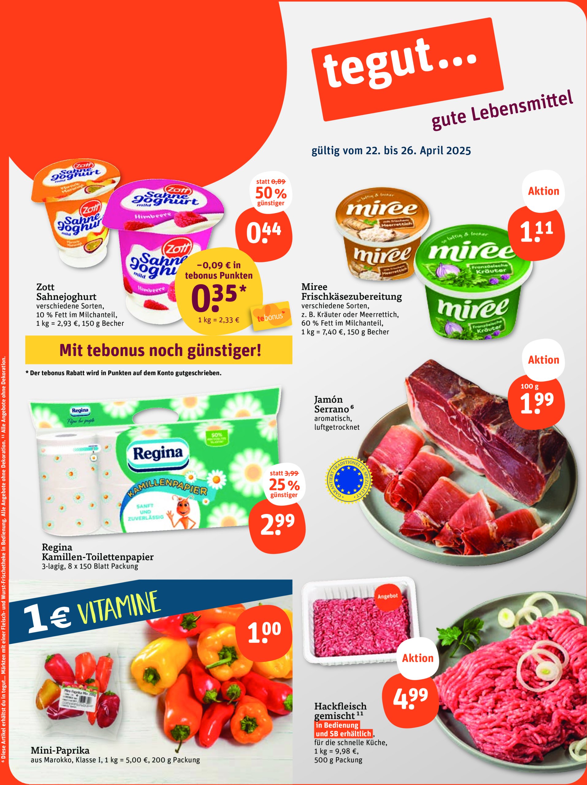 tegut - Tegut-Prospekt gültig von 22.04. bis 26.04. - page: 3