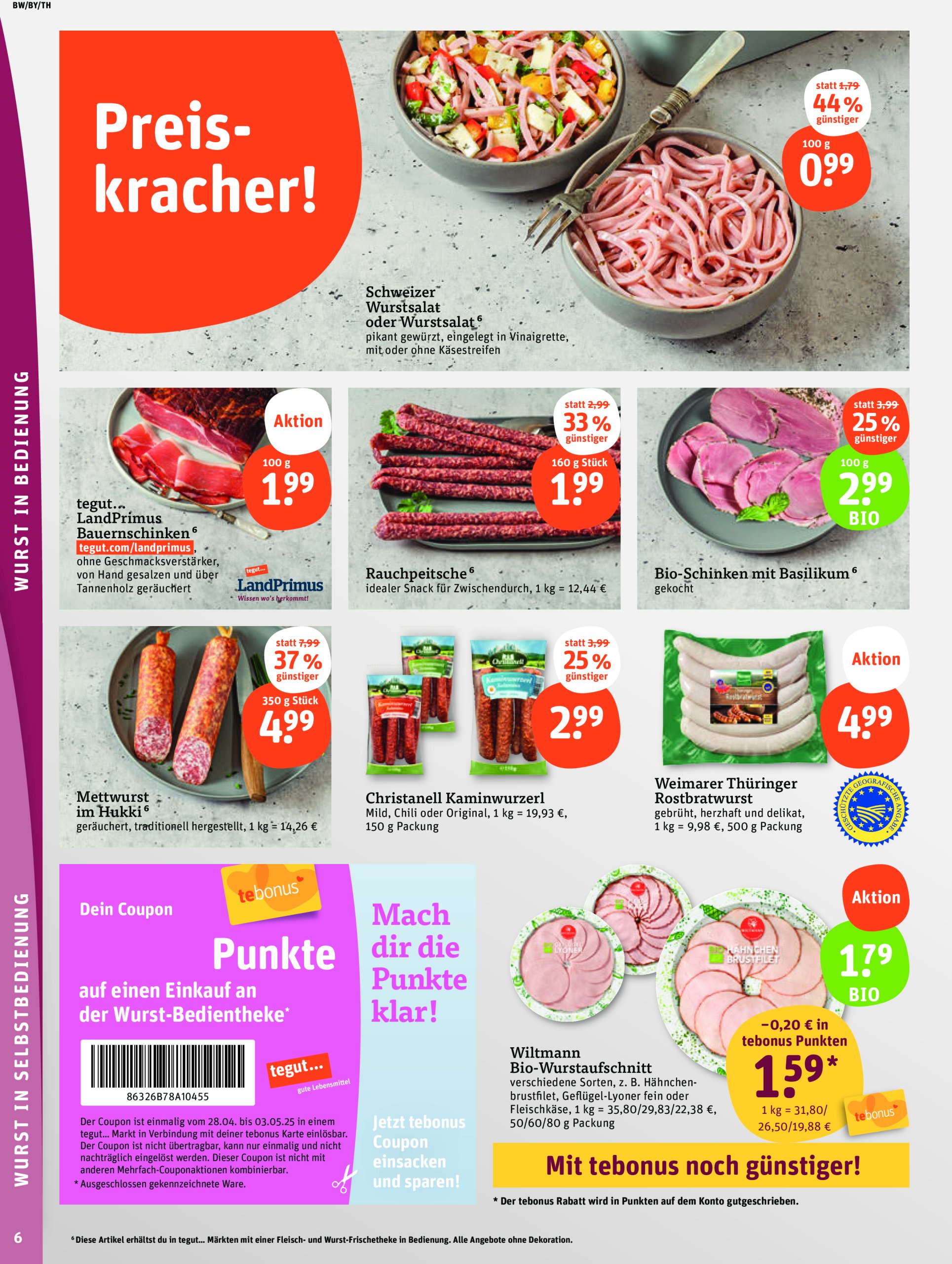 tegut - Tegut-Prospekt gültig von 02.05. bis 03.05. - page: 8