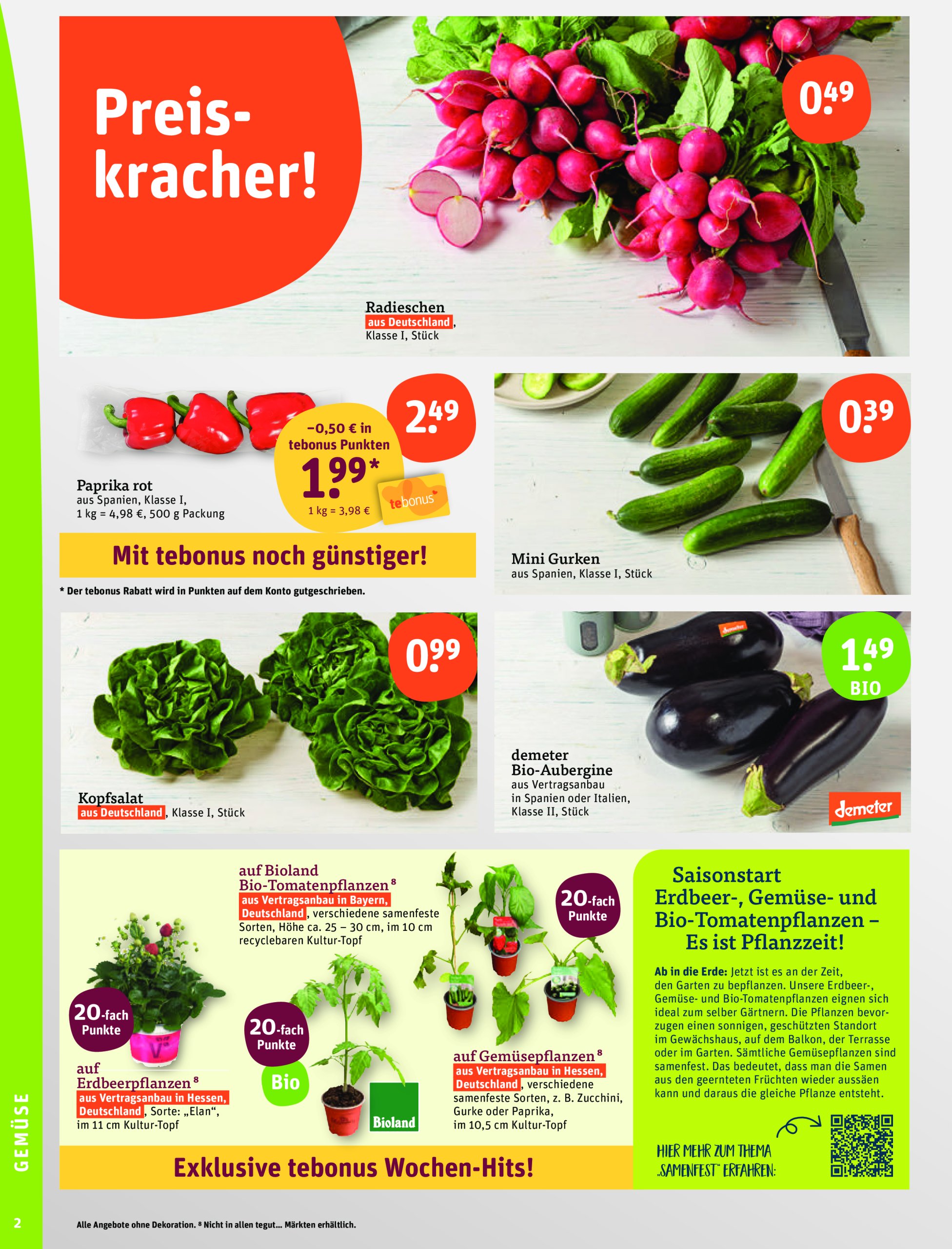 tegut - Tegut-Prospekt gültig von 02.05. bis 03.05. - page: 4