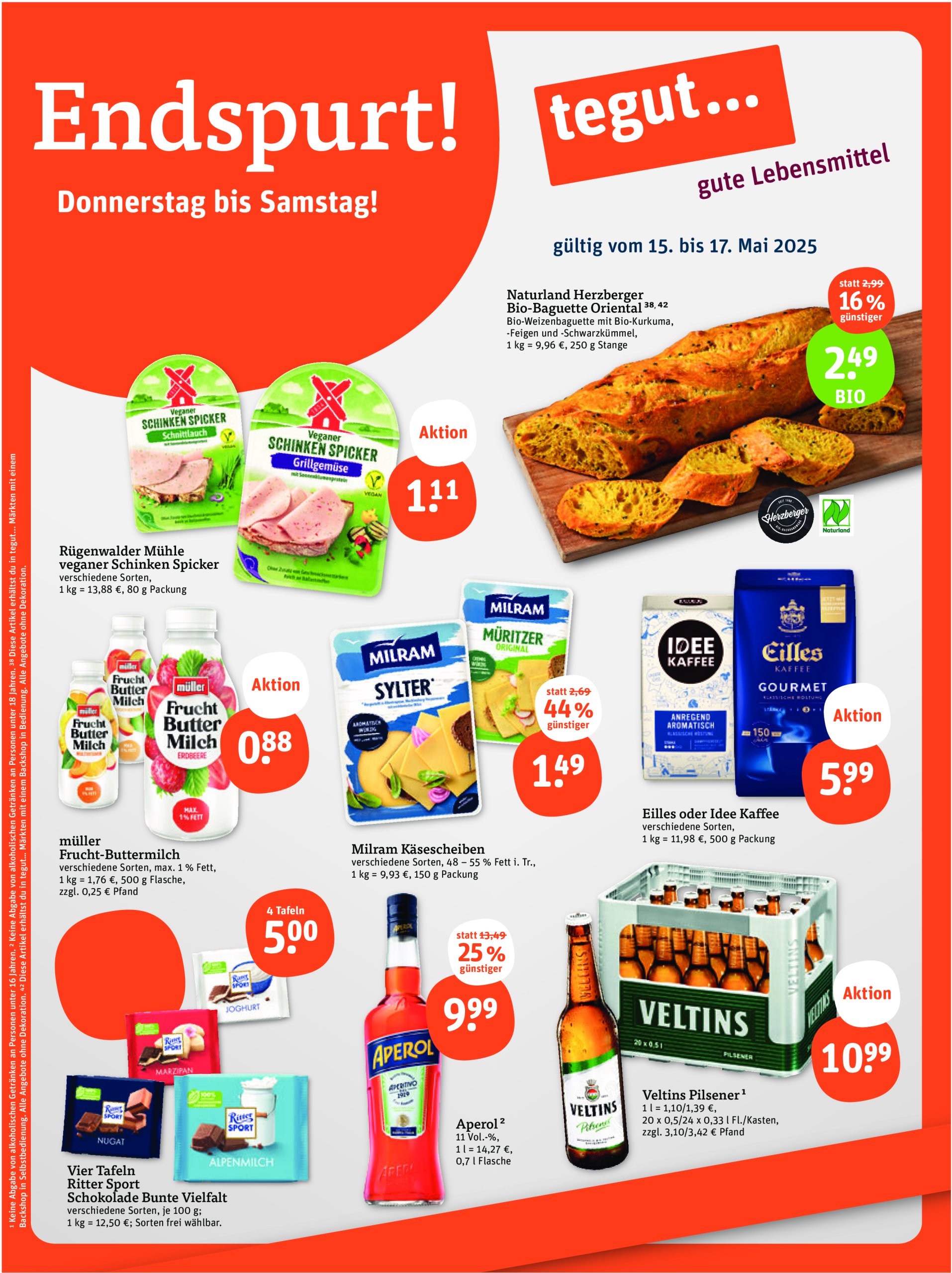 tegut - Tegut-Prospekt gültig von 15.05. bis 17.05.