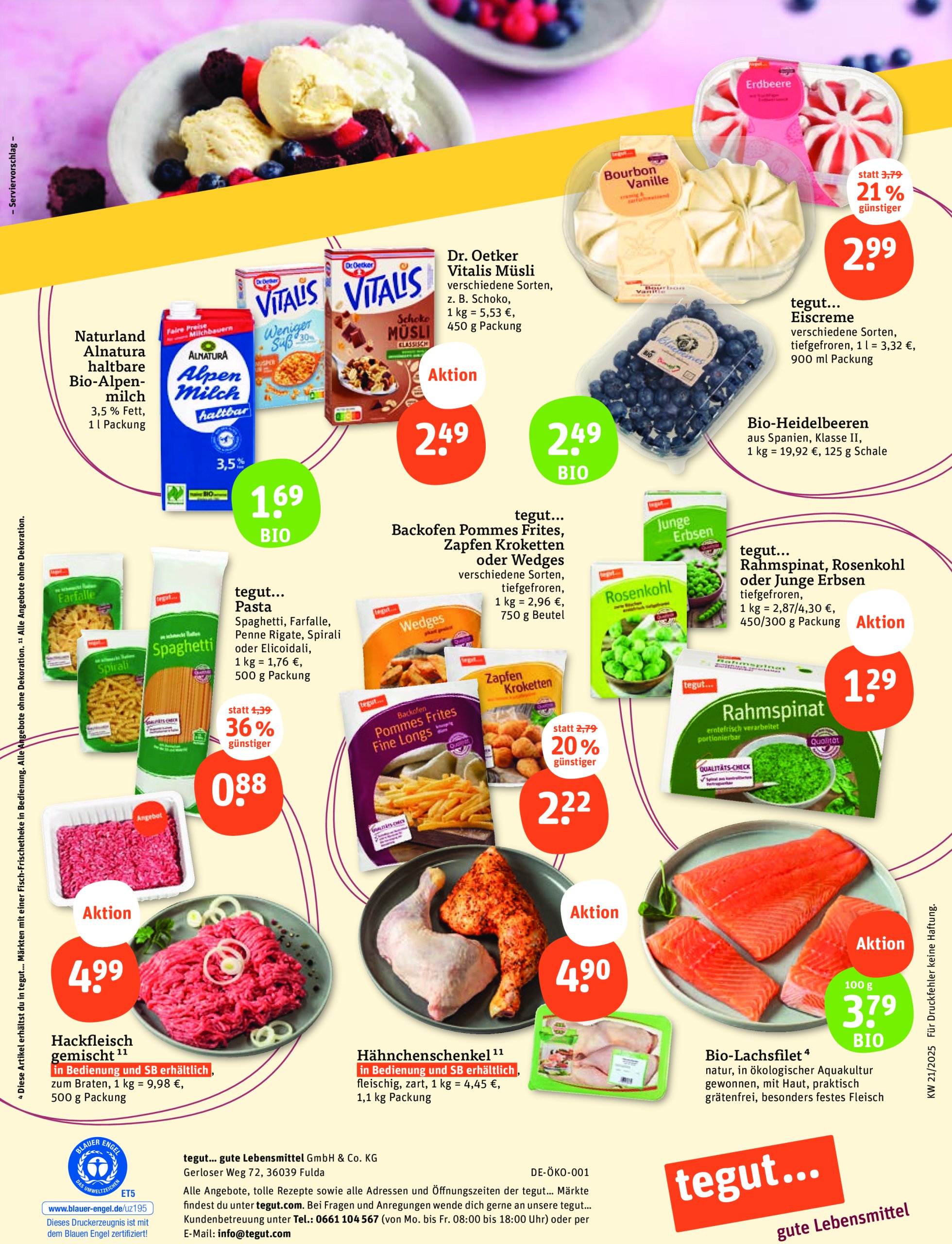tegut - Tegut-Prospekt gültig von 22.05. bis 24.05. - page: 23