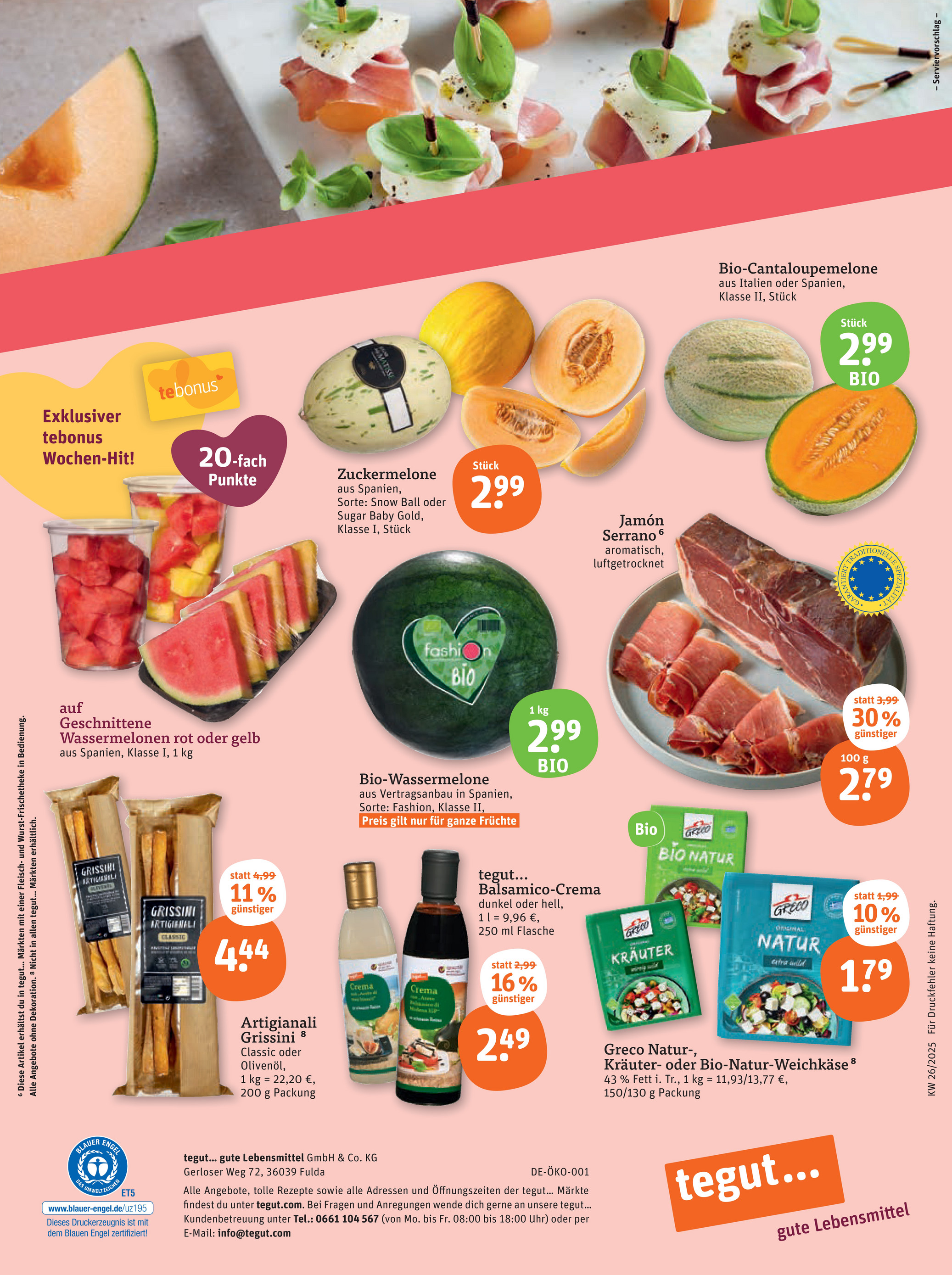 tegut - Tegut-Prospekt gültig vom 26.06. bis 28.06. - page: 23