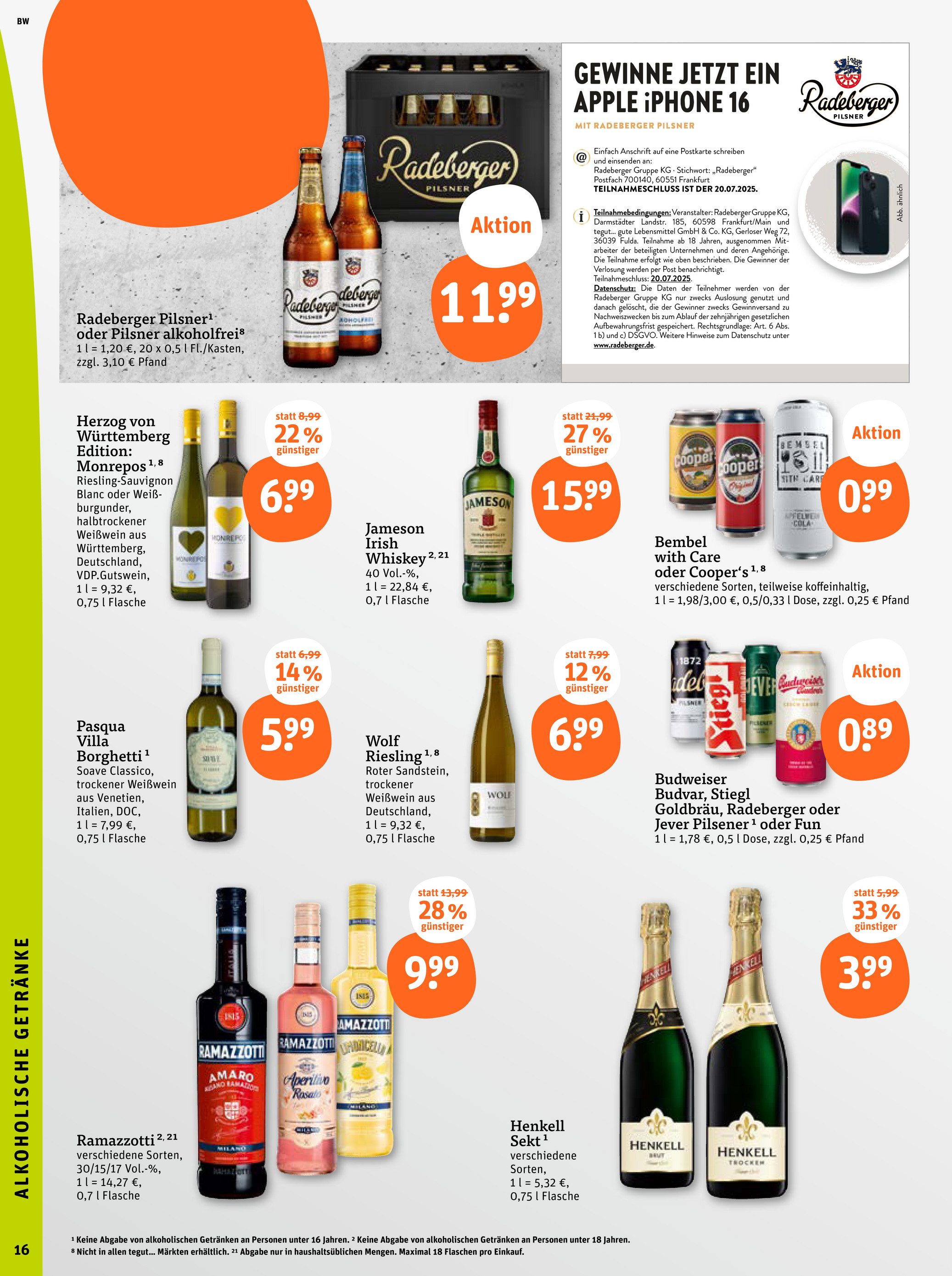 tegut - Tegut-Prospekt gültig vom 10.07. bis 12.07. - page: 18