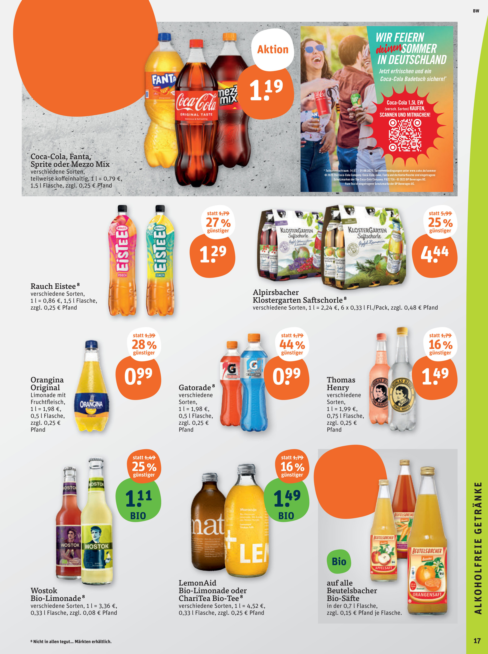 tegut - Tegut-Prospekt gültig vom 17.07. bis 19.07. - page: 19
