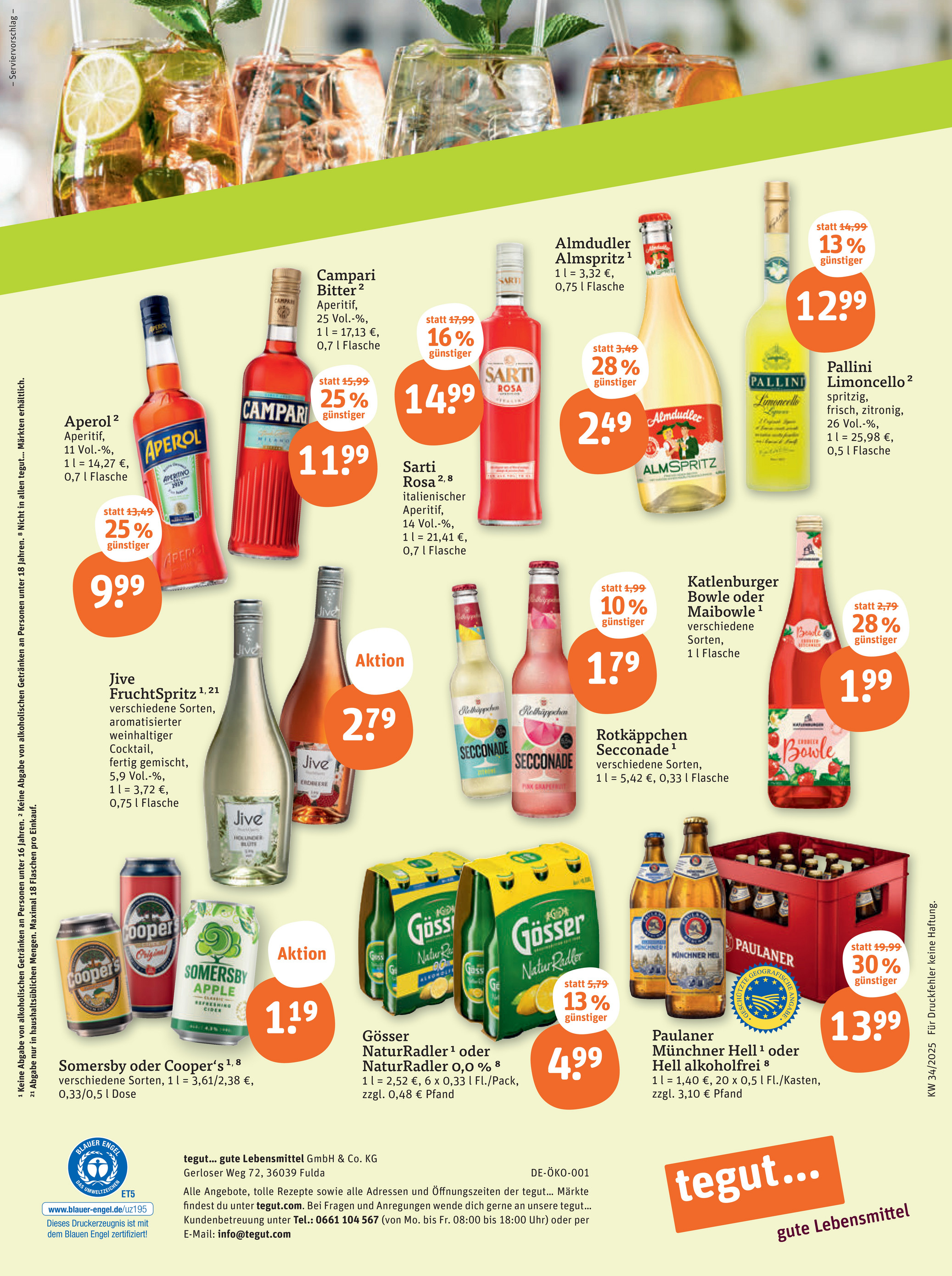 tegut - Tegut-Prospekt gültig vom 21.08. bis 23.08. - page: 23