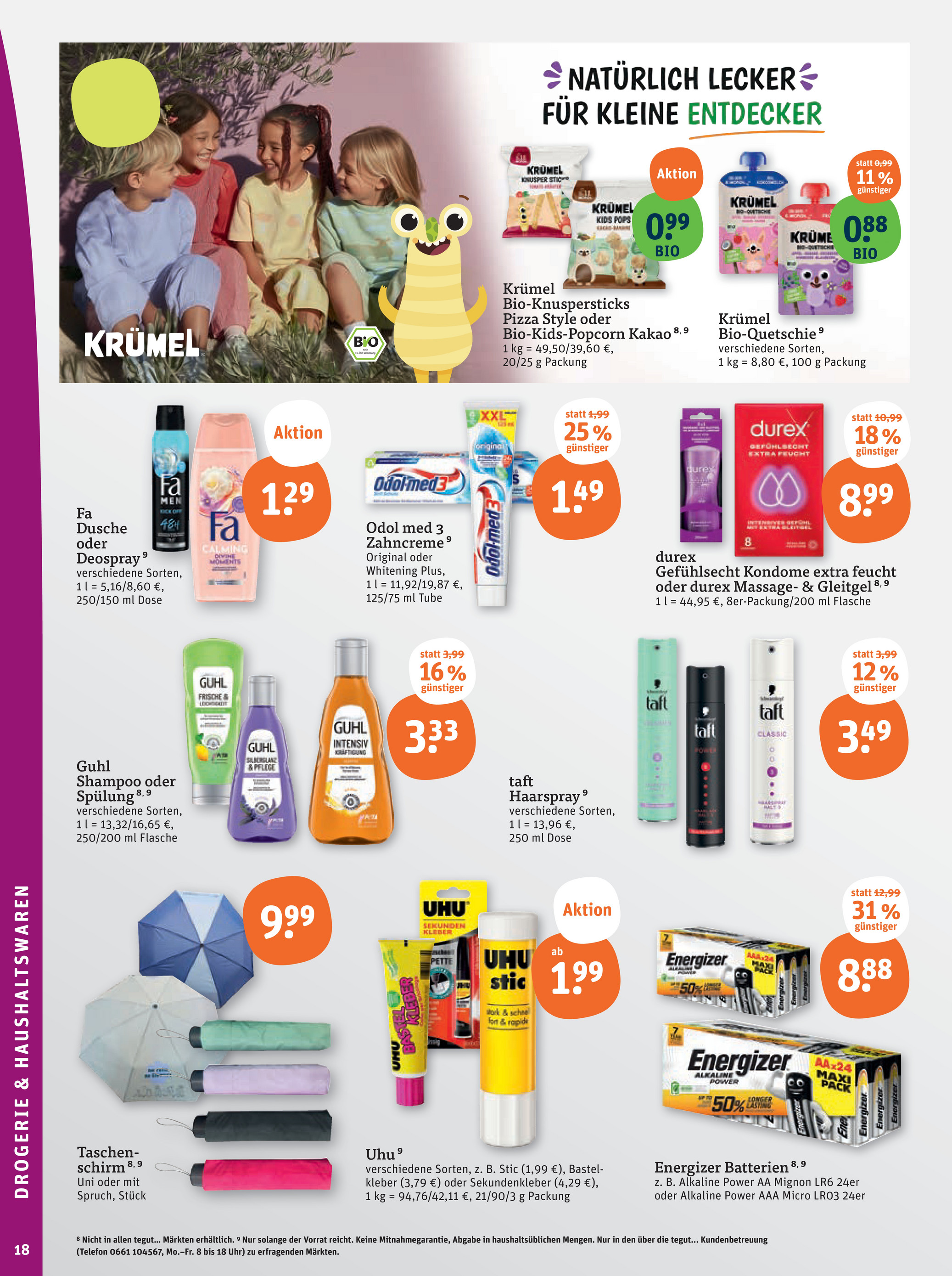 tegut - Tegut-Prospekt gültig vom 11.09. bis 13.09. - page: 20